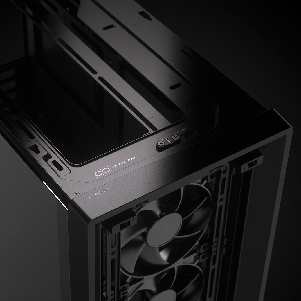 Corsair - Caixa E-ATX Corsair 4000D RS Airflow Preto Vidro Temperado