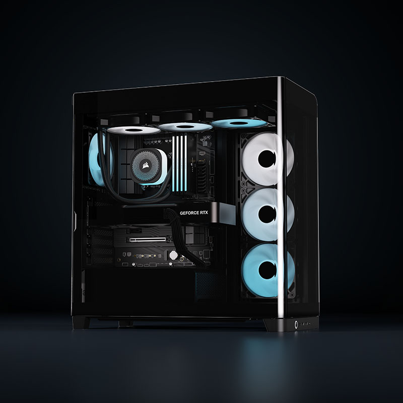 Corsair - Caixa E-ATX Corsair 4500X RS-R ARGB Preto Vidro Temperado
