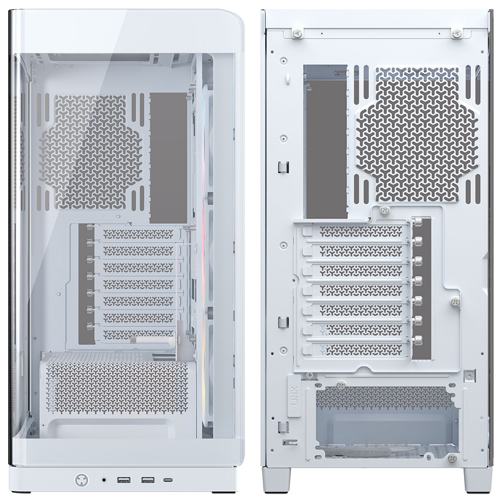 Corsair - Caixa E-ATX Corsair 4500X RS-R ARGB Branca Vidro Temperado