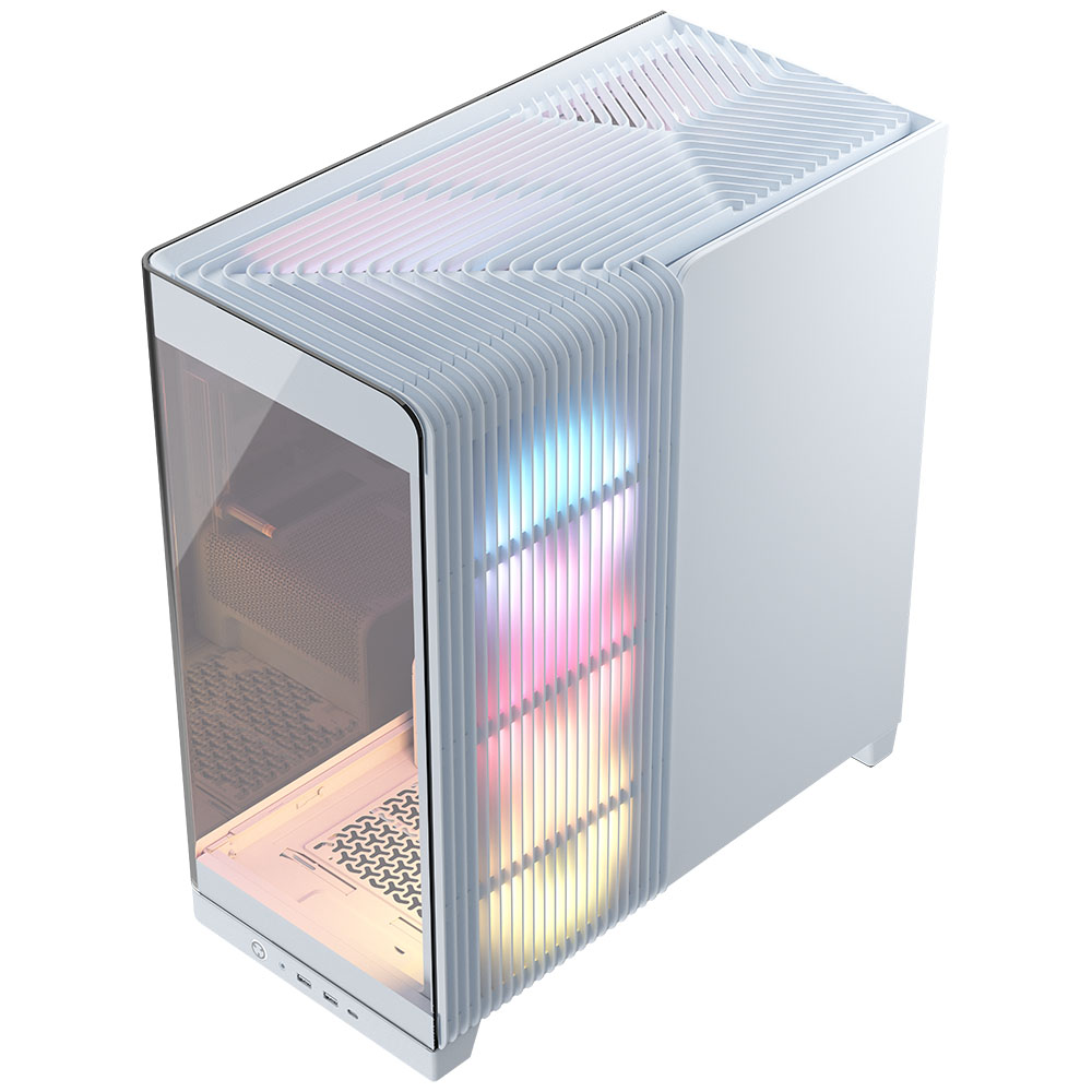 Corsair - Caixa E-ATX Corsair 4500X RS-R ARGB Branca Vidro Temperado