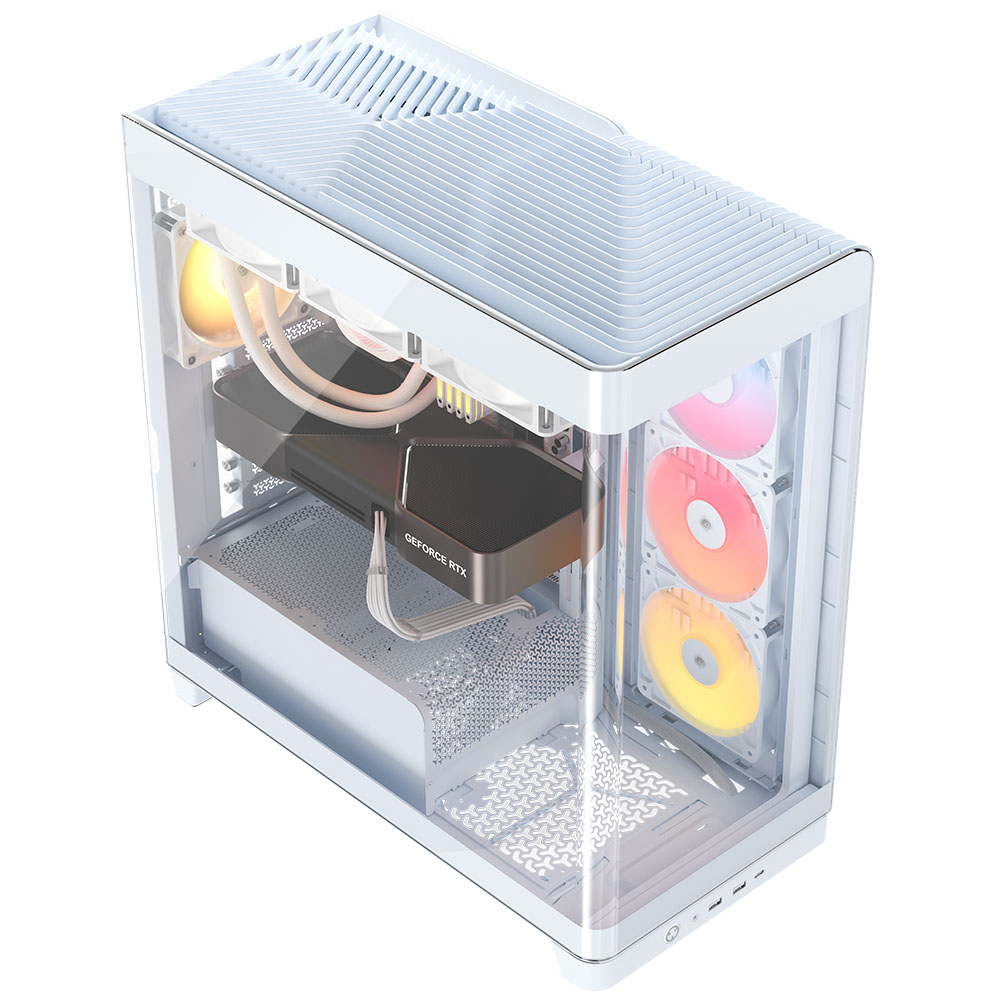 Corsair - Caixa E-ATX Corsair 4500X RS-R ARGB Branca Vidro Temperado