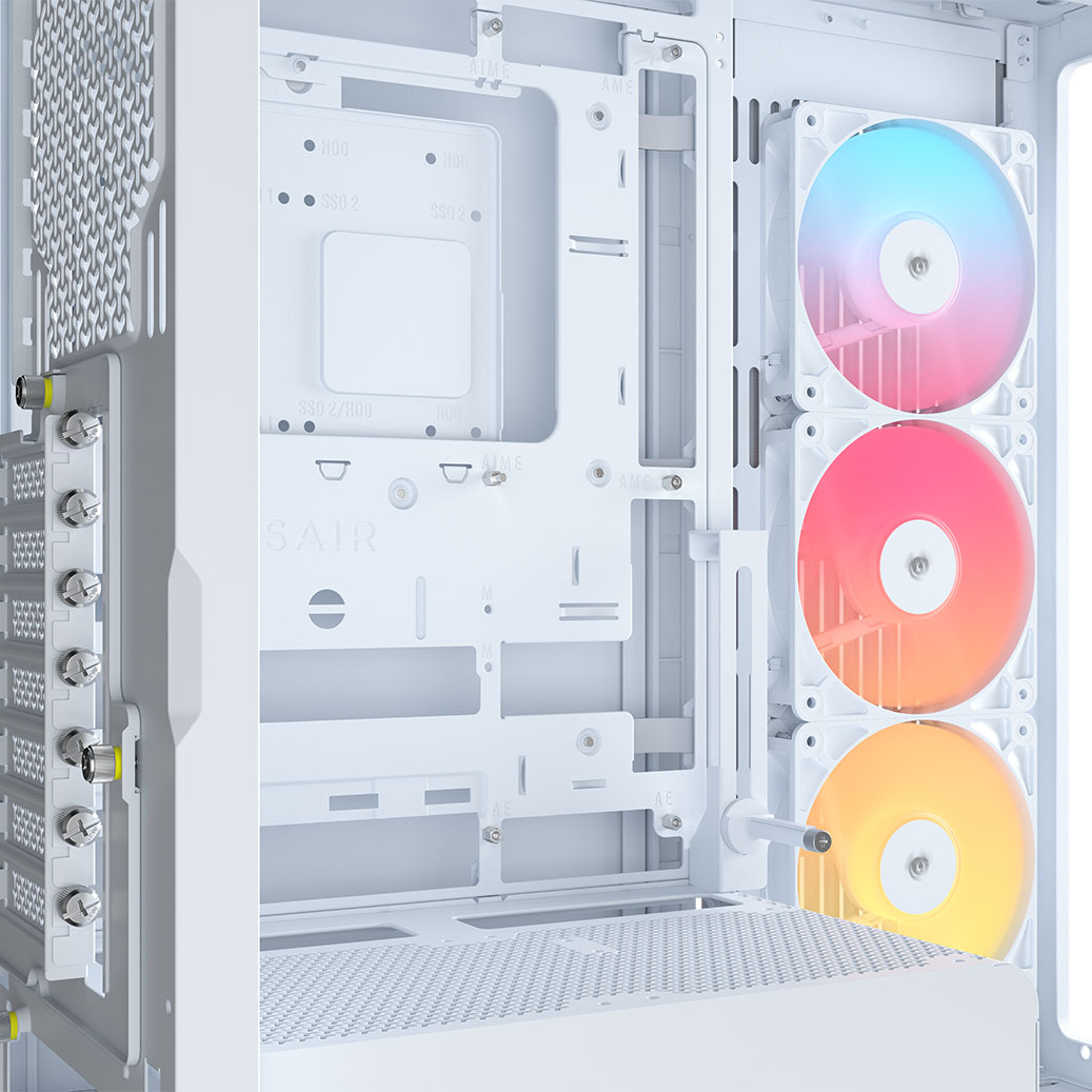 Corsair - Caixa E-ATX Corsair 4500X RS-R ARGB Branca Vidro Temperado