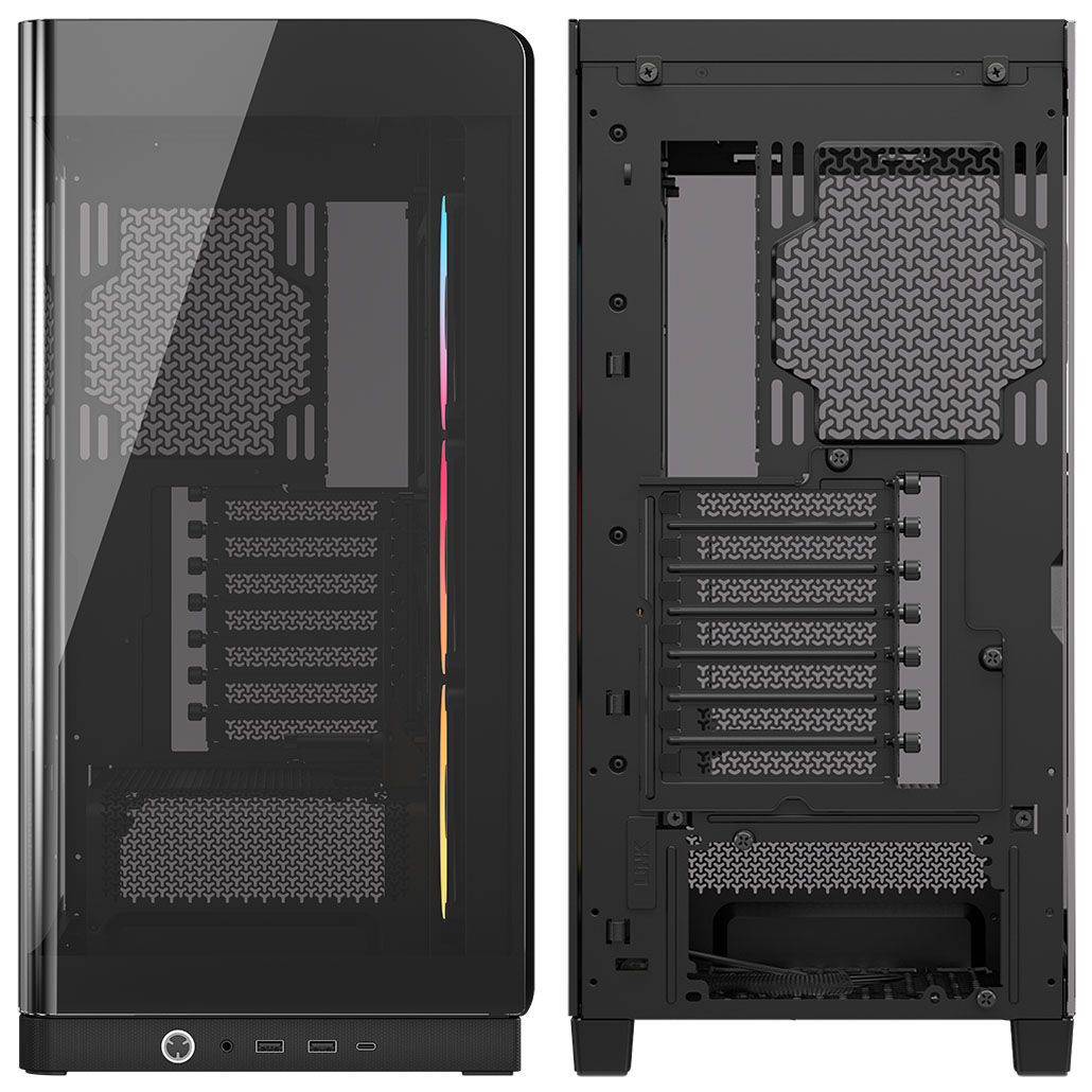 Corsair - Caixa E-ATX Corsair 4500X LX-R RGB Preto Vidro Temperado