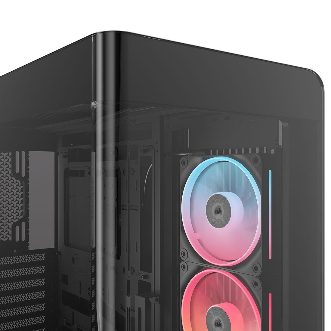 Corsair - Caixa E-ATX Corsair 4500X LX-R RGB Preto Vidro Temperado