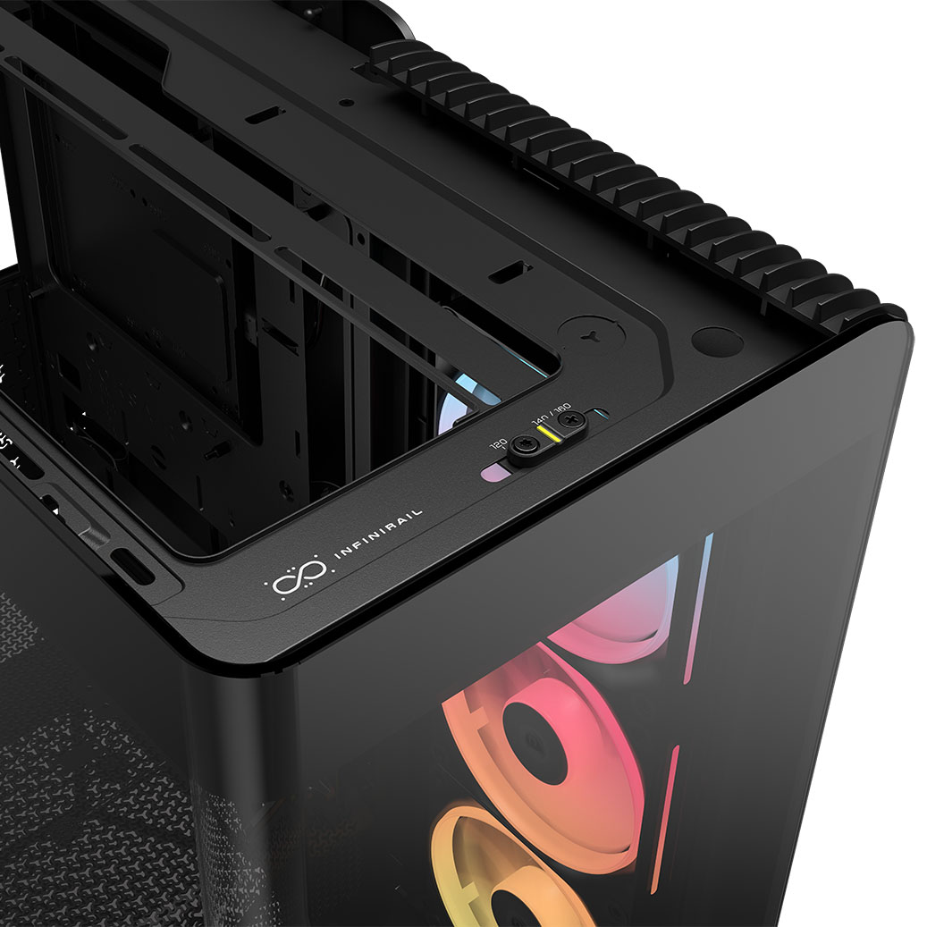 Corsair - Caixa E-ATX Corsair 4500X LX-R RGB Preto Vidro Temperado