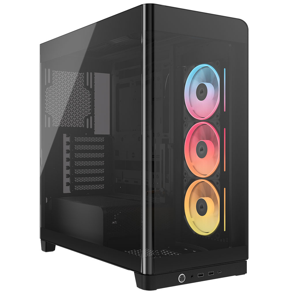 Picture of Picture of Caixa E-ATX Corsair 4500X LX-R RGB Preto Vidro Temperado
