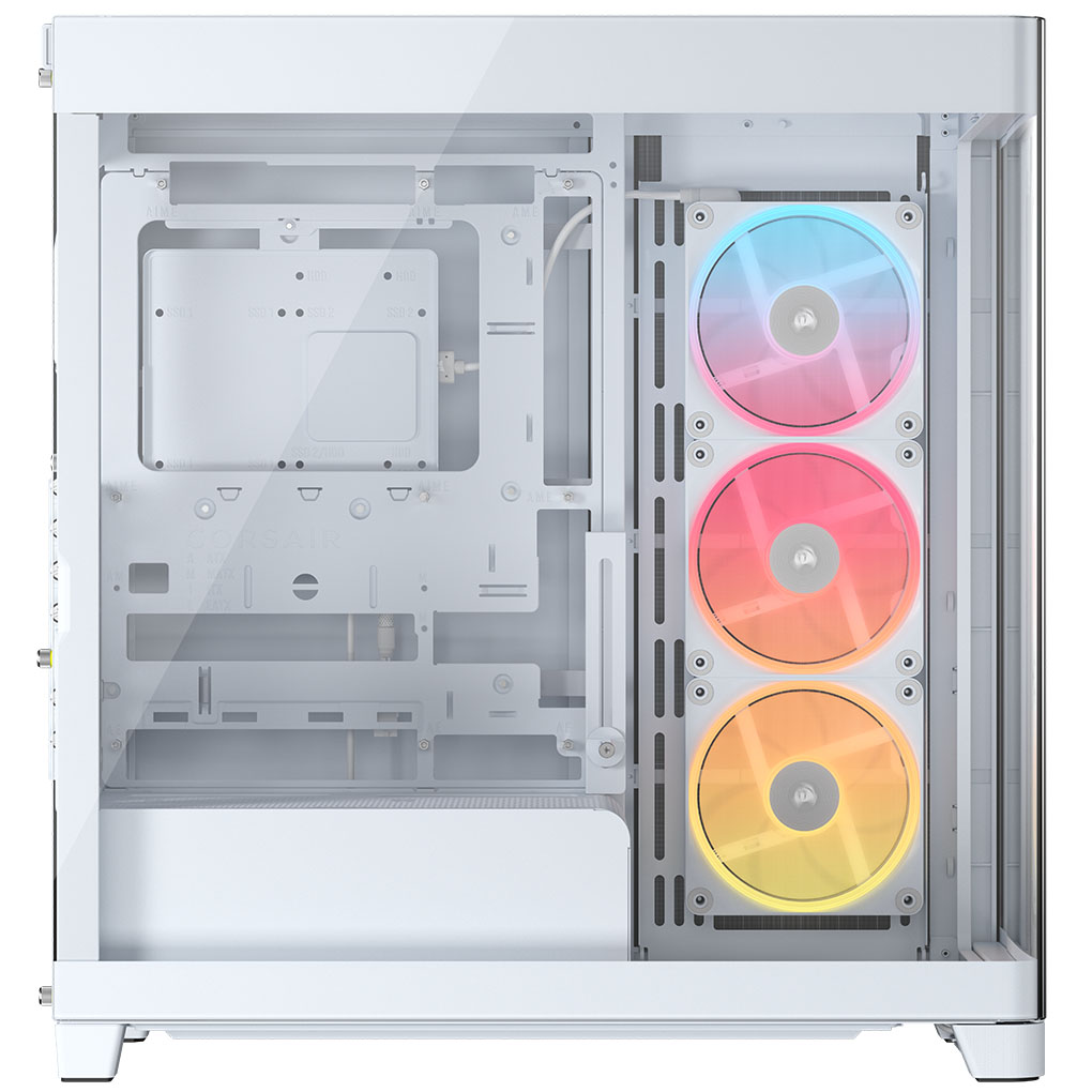 Corsair - Caixa E-ATX Corsair 4500X LX-R RGB Branca Vidro Temperado