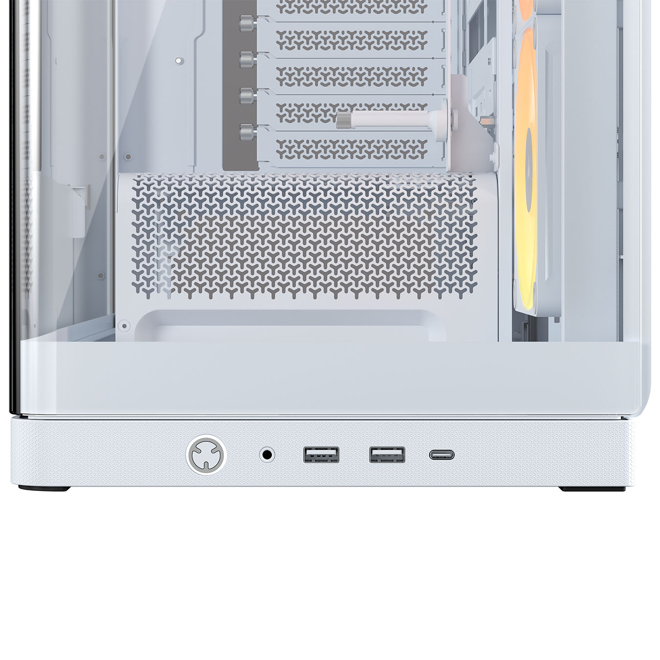 Corsair - Caixa E-ATX Corsair 4500X LX-R RGB Branca Vidro Temperado