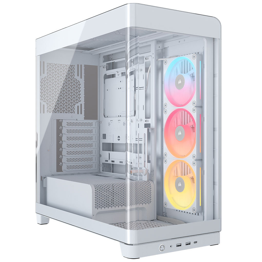 Picture of Picture of Caixa E-ATX Corsair 4500X LX-R RGB Branca Vidro Temperado