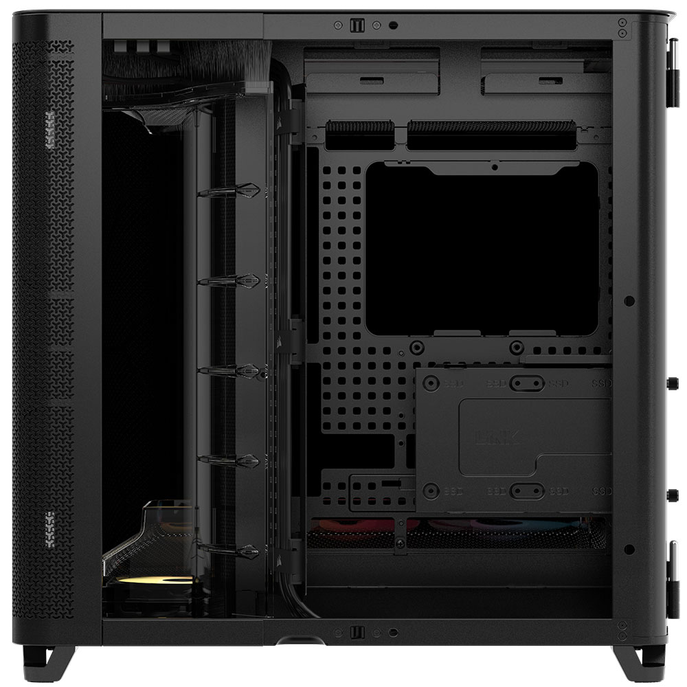 Corsair - Caixa E-ATX Corsair AIR 5400 RS-R ARGB Preto Vidro Temperado