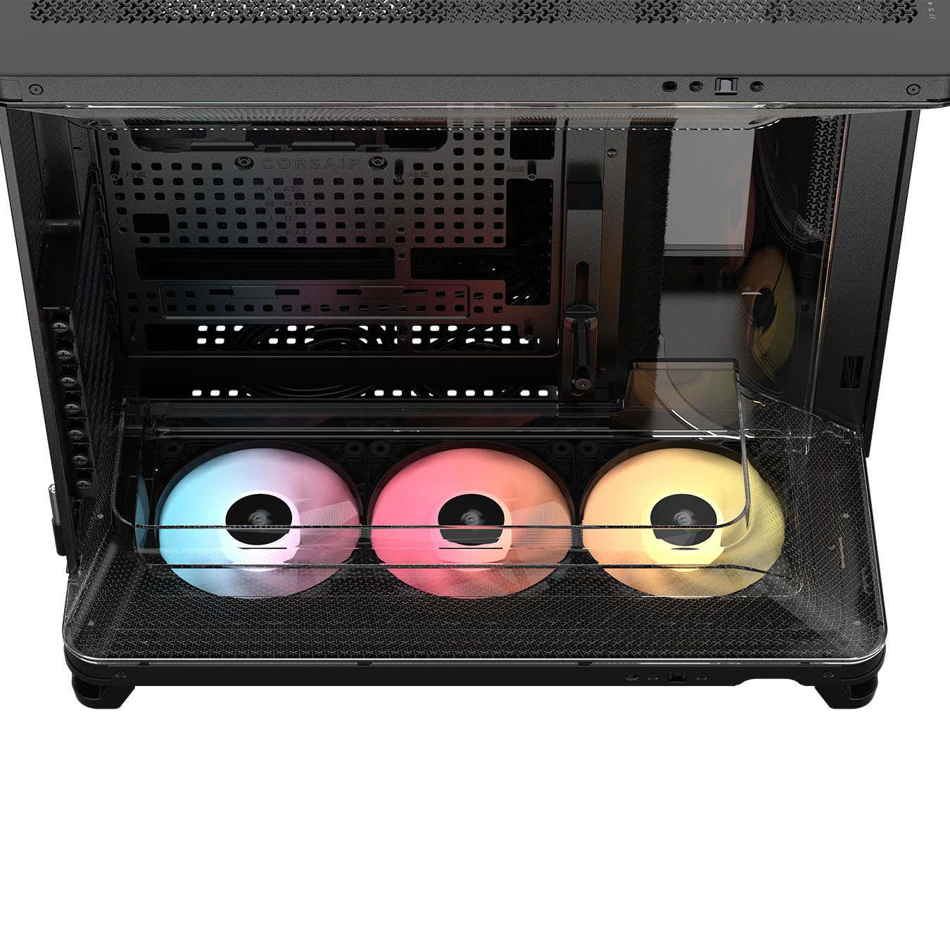 Corsair - Caixa E-ATX Corsair AIR 5400 RS-R ARGB Preto Vidro Temperado