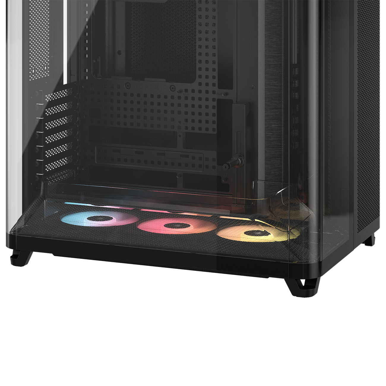 Corsair - Caixa E-ATX Corsair AIR 5400 RS-R ARGB Preto Vidro Temperado