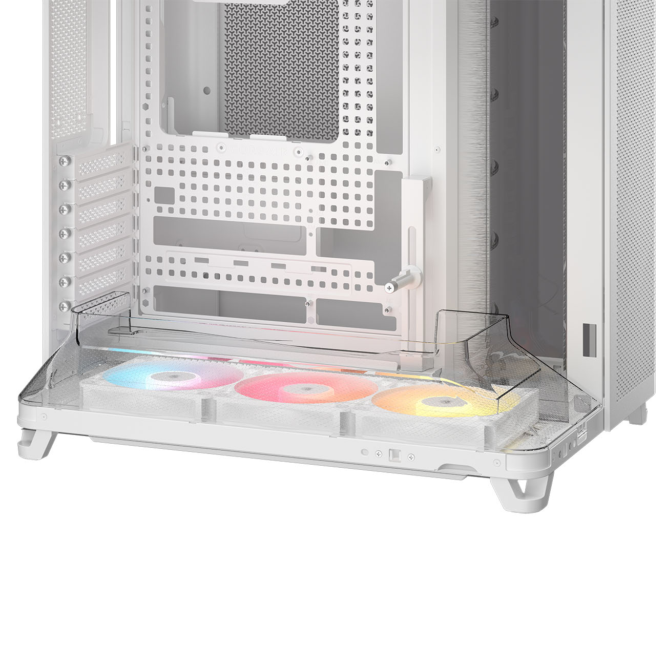 Corsair - Caixa E-ATX Corsair AIR 5400 RS-R ARGB Branca Vidro Temperado
