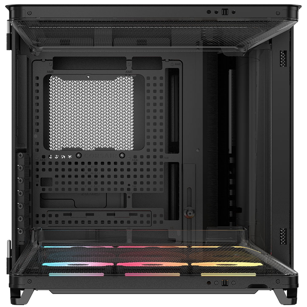 Corsair - Caixa E-ATX Corsair AIR 5400 LX-R Link Preto Vidro Temperado