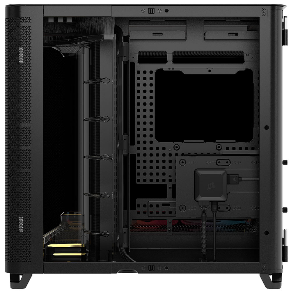 Corsair - Caixa E-ATX Corsair AIR 5400 LX-R Link Preto Vidro Temperado