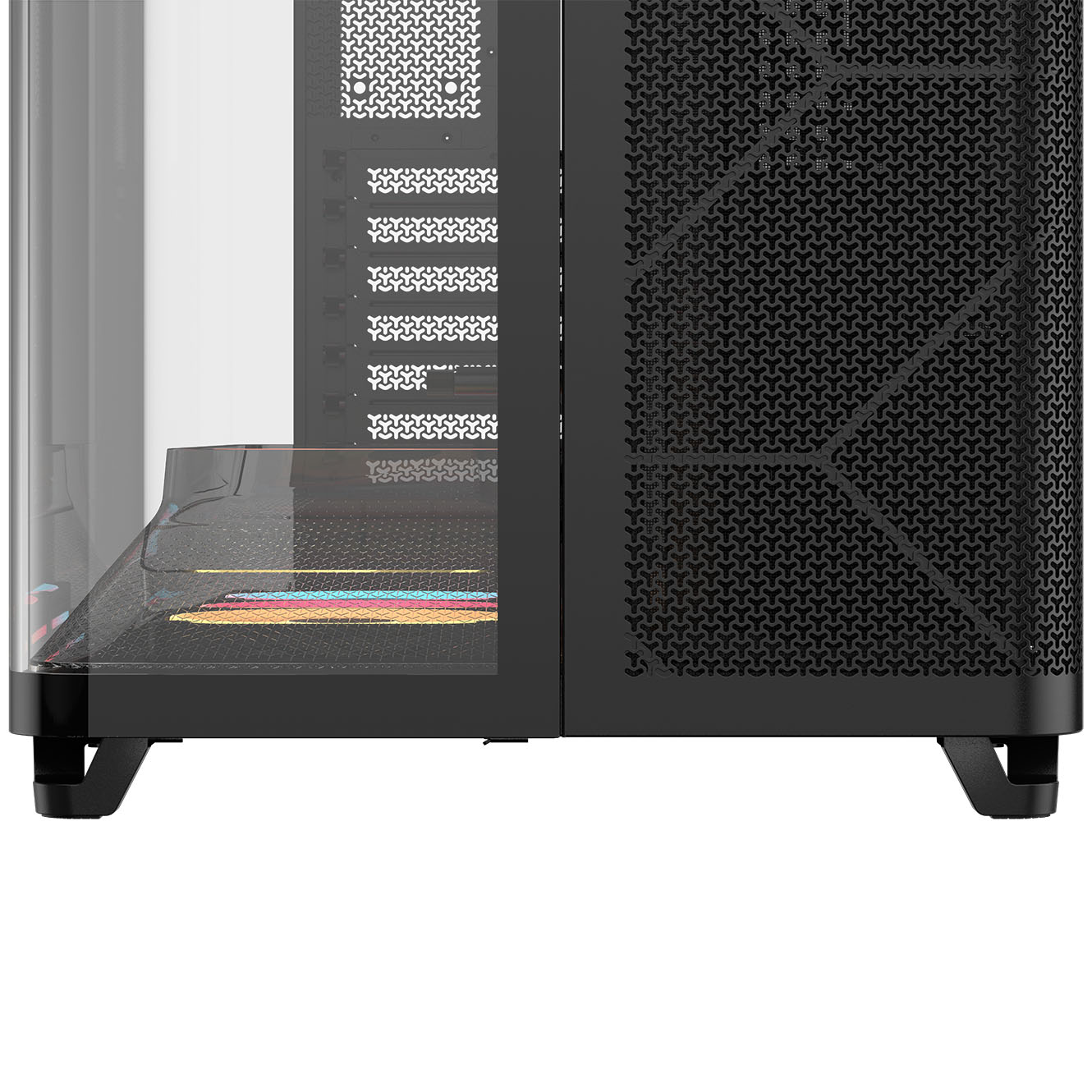 Corsair - Caixa E-ATX Corsair AIR 5400 LX-R Link Preto Vidro Temperado