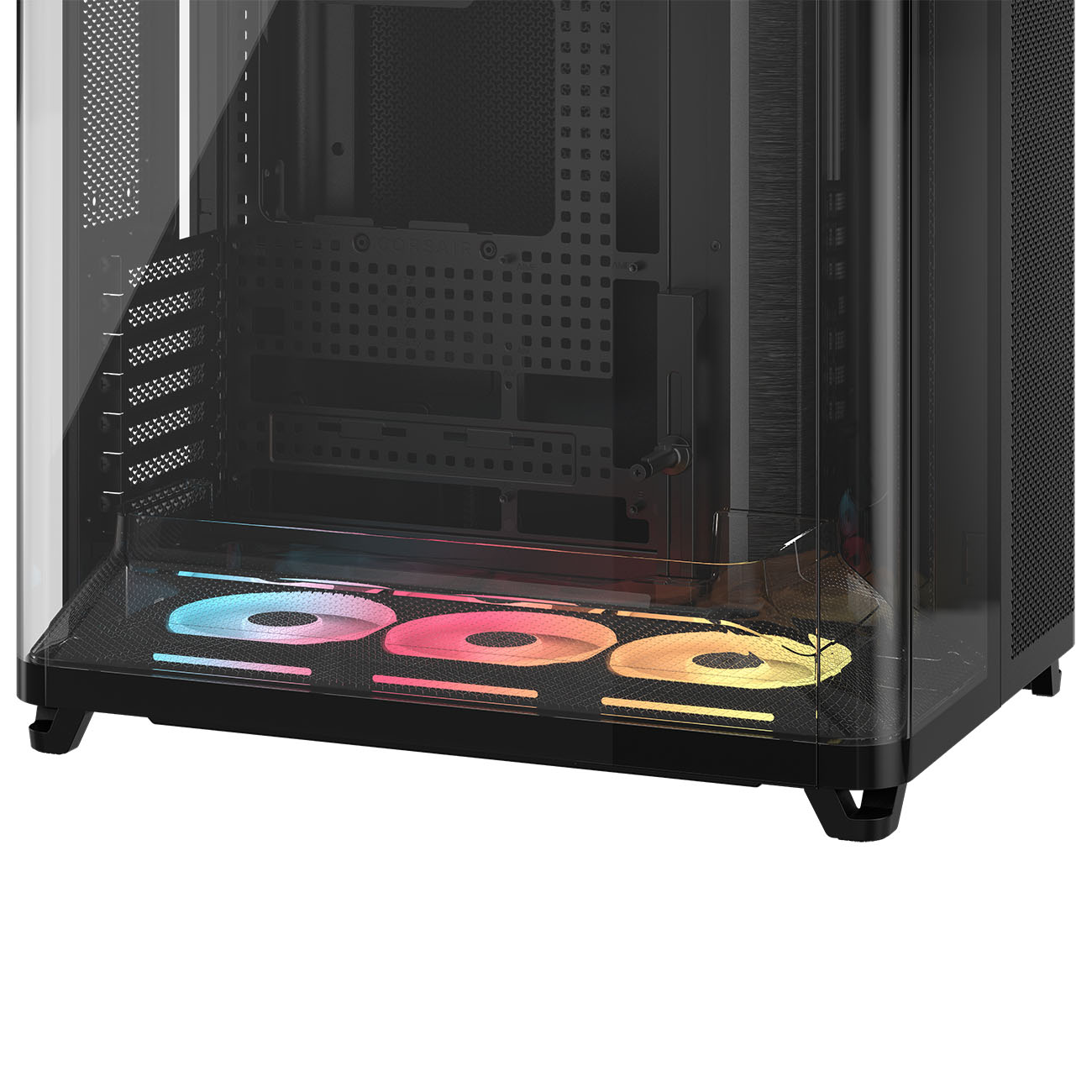 Corsair - Caixa E-ATX Corsair AIR 5400 LX-R Link Preto Vidro Temperado