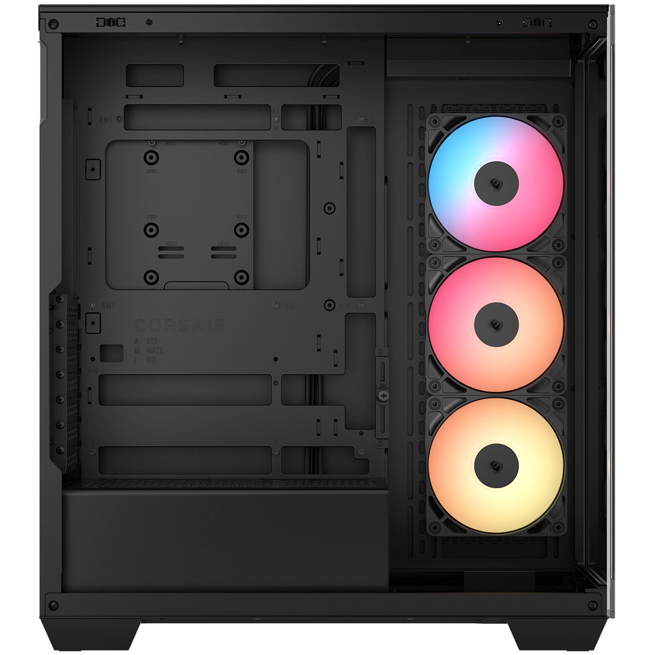 Corsair - Caixa E-ATX Corsair 3500X RSR ARGB Preto Vidro Temperado