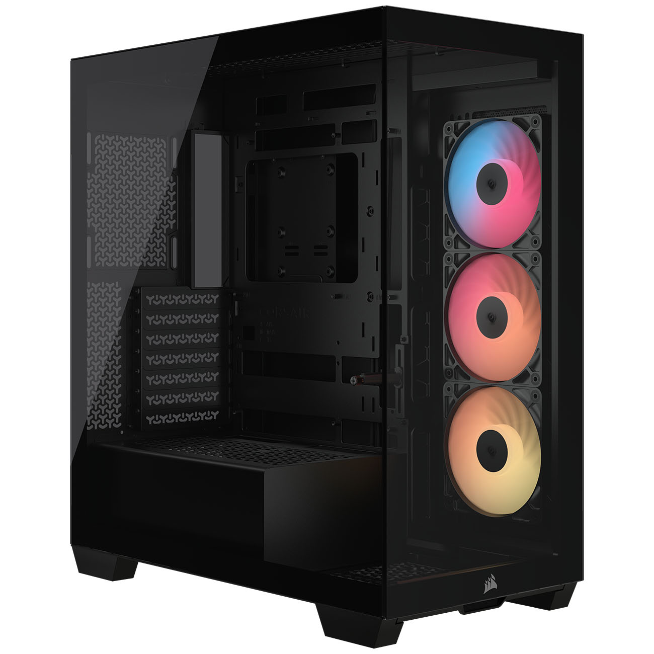 Picture of Picture of Caixa E-ATX Corsair 3500X RSR ARGB Preto Vidro Temperado