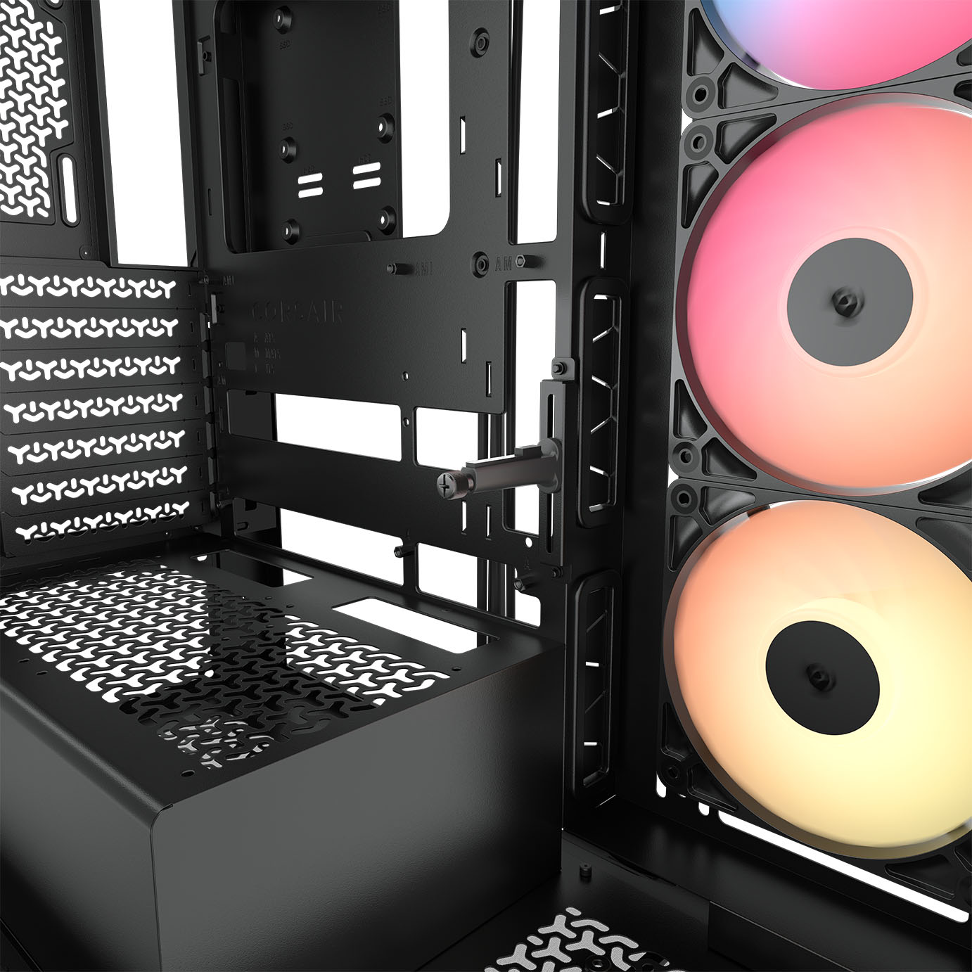 Corsair - Caixa E-ATX Corsair 3500X RSR ARGB Preto Vidro Temperado