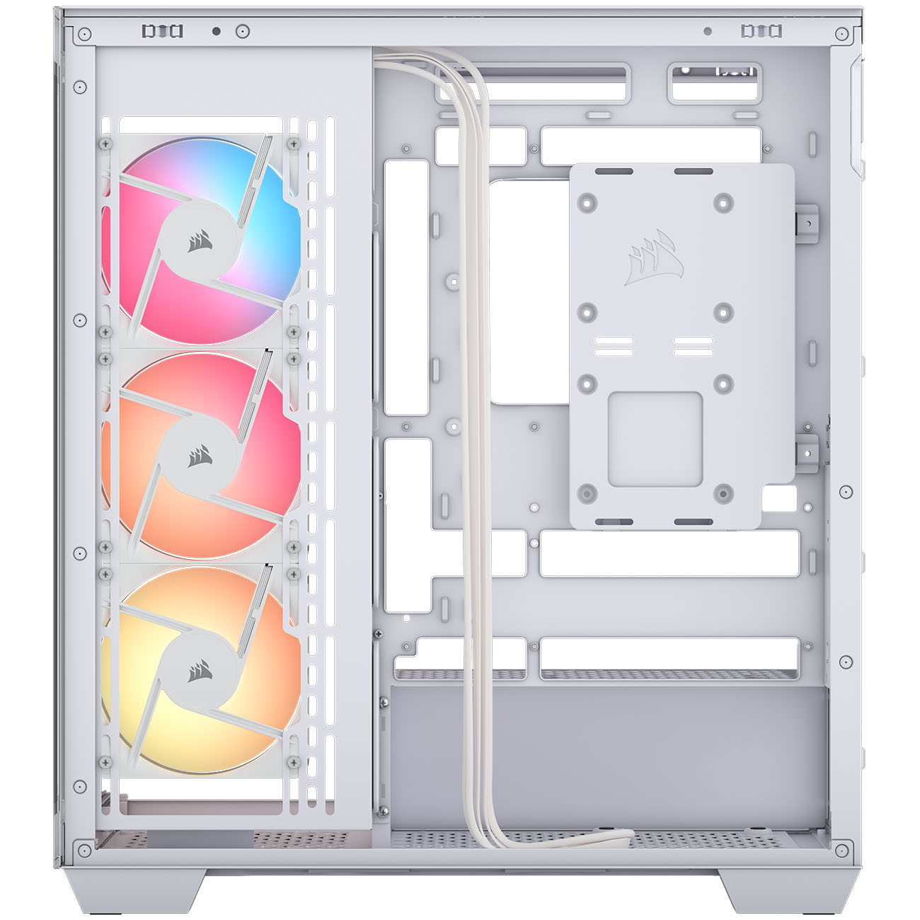 Corsair - Caixa E-ATX Corsair 3500X RSR ARGB Branca Vidro Temperado