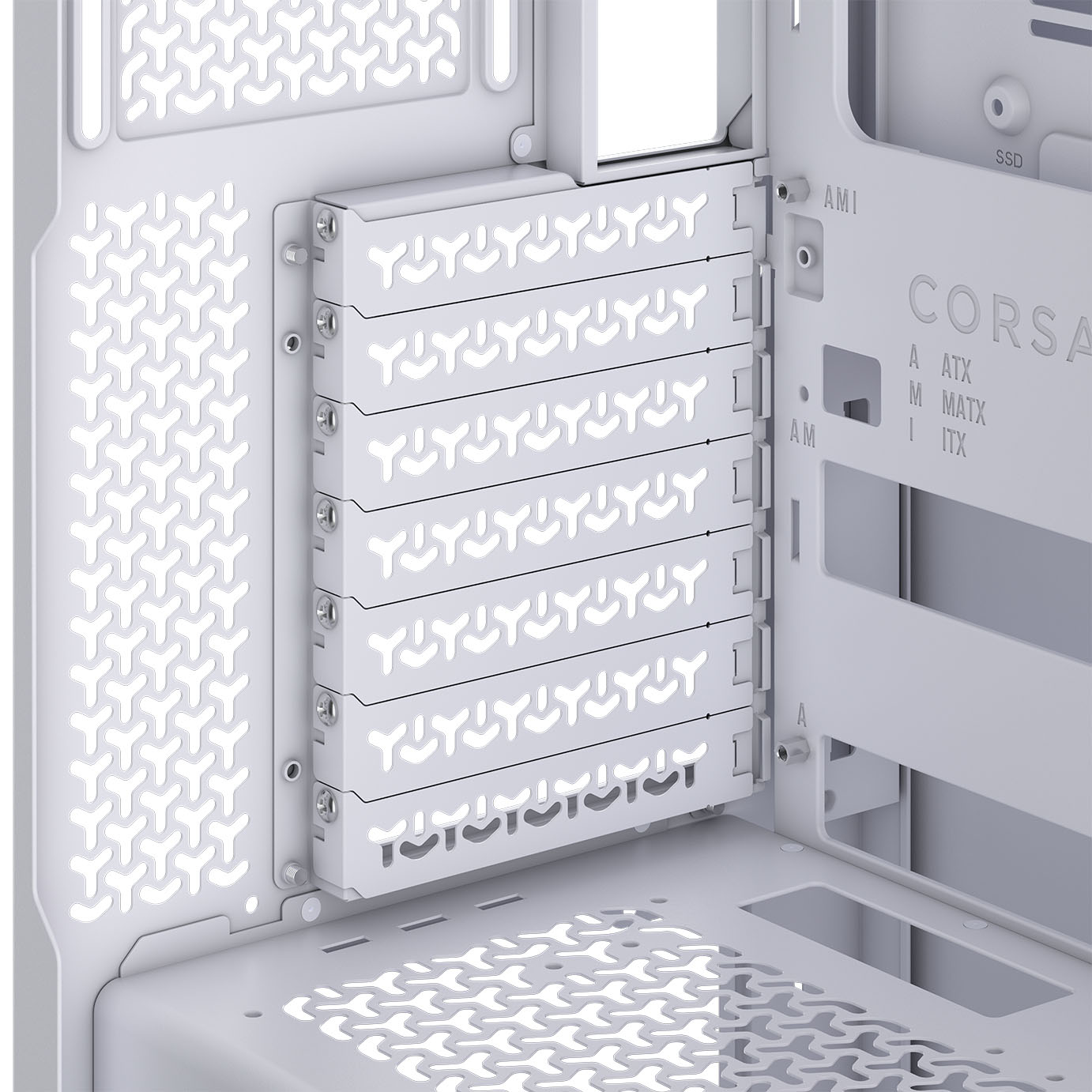 Corsair - Caixa E-ATX Corsair 3500X RSR ARGB Branca Vidro Temperado