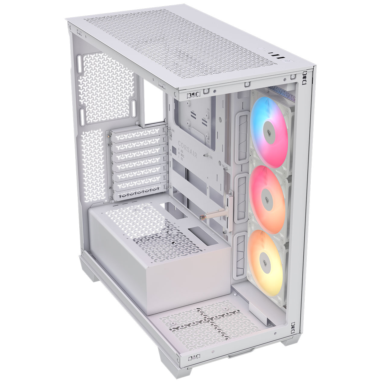 Corsair - Caixa E-ATX Corsair 3500X RSR ARGB Branca Vidro Temperado