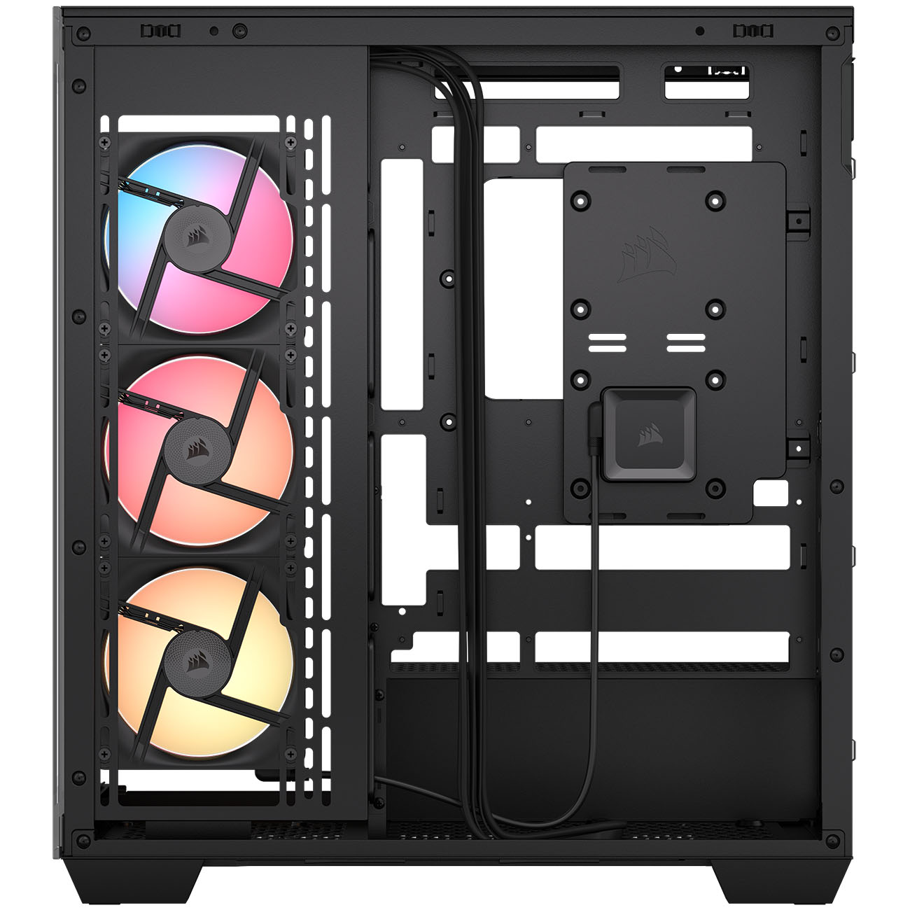 Corsair - Caixa E-ATX Corsair 3500X LXR Link RGB Preto Vidro Temperado