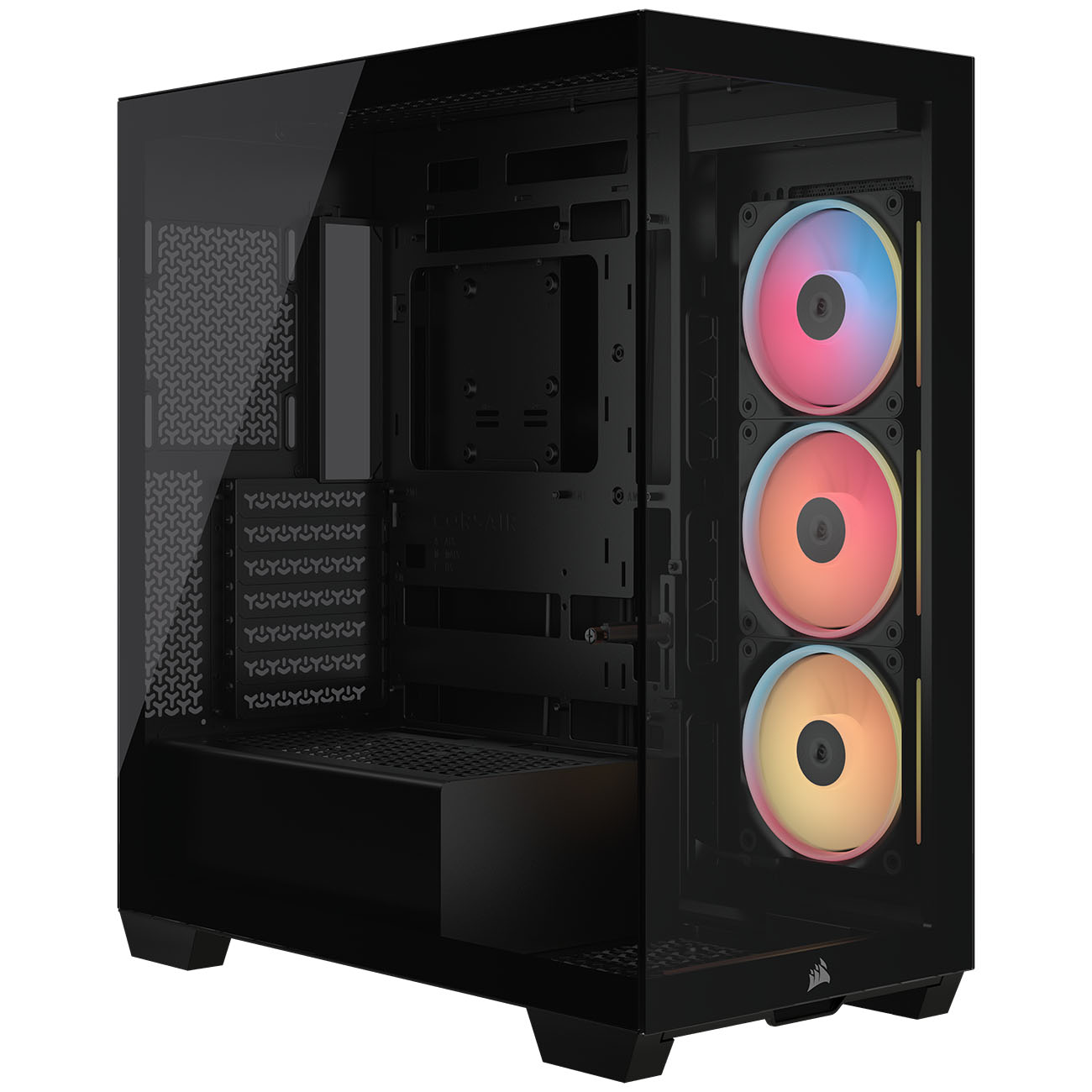 Picture of Picture of Caixa E-ATX Corsair 3500X LXR Link RGB Preto Vidro Temperado