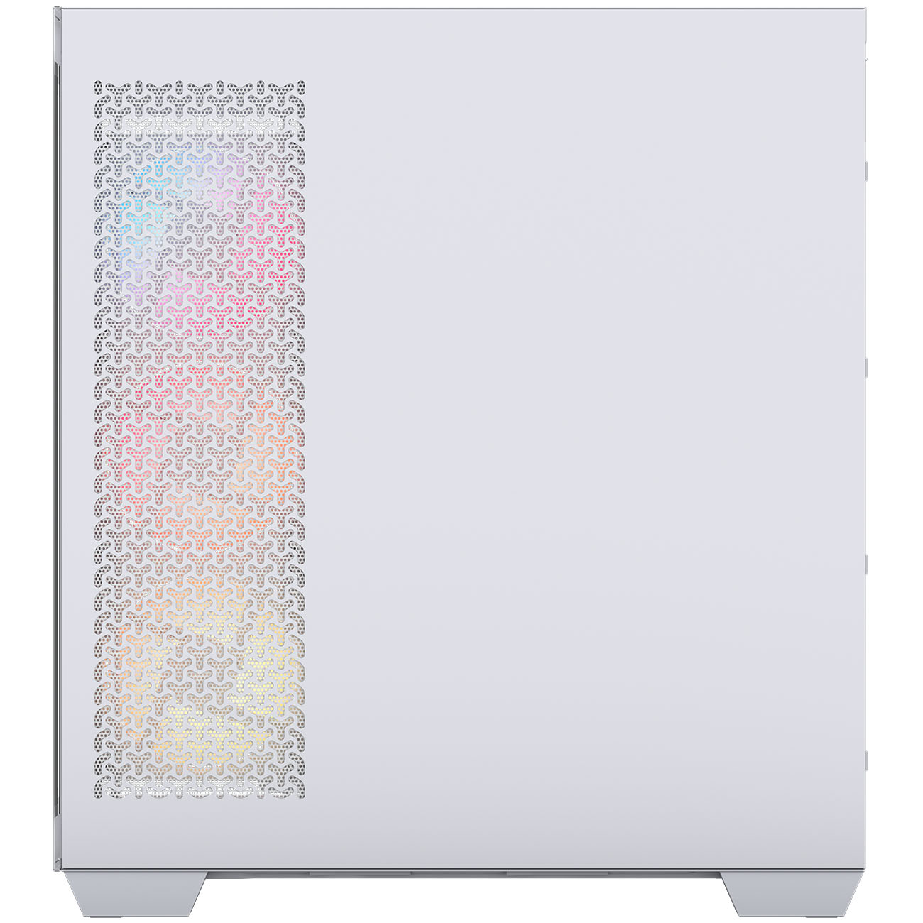 Corsair - Caixa E-ATX Corsair 3500X LXR Link RGB Branca Vidro Temperado