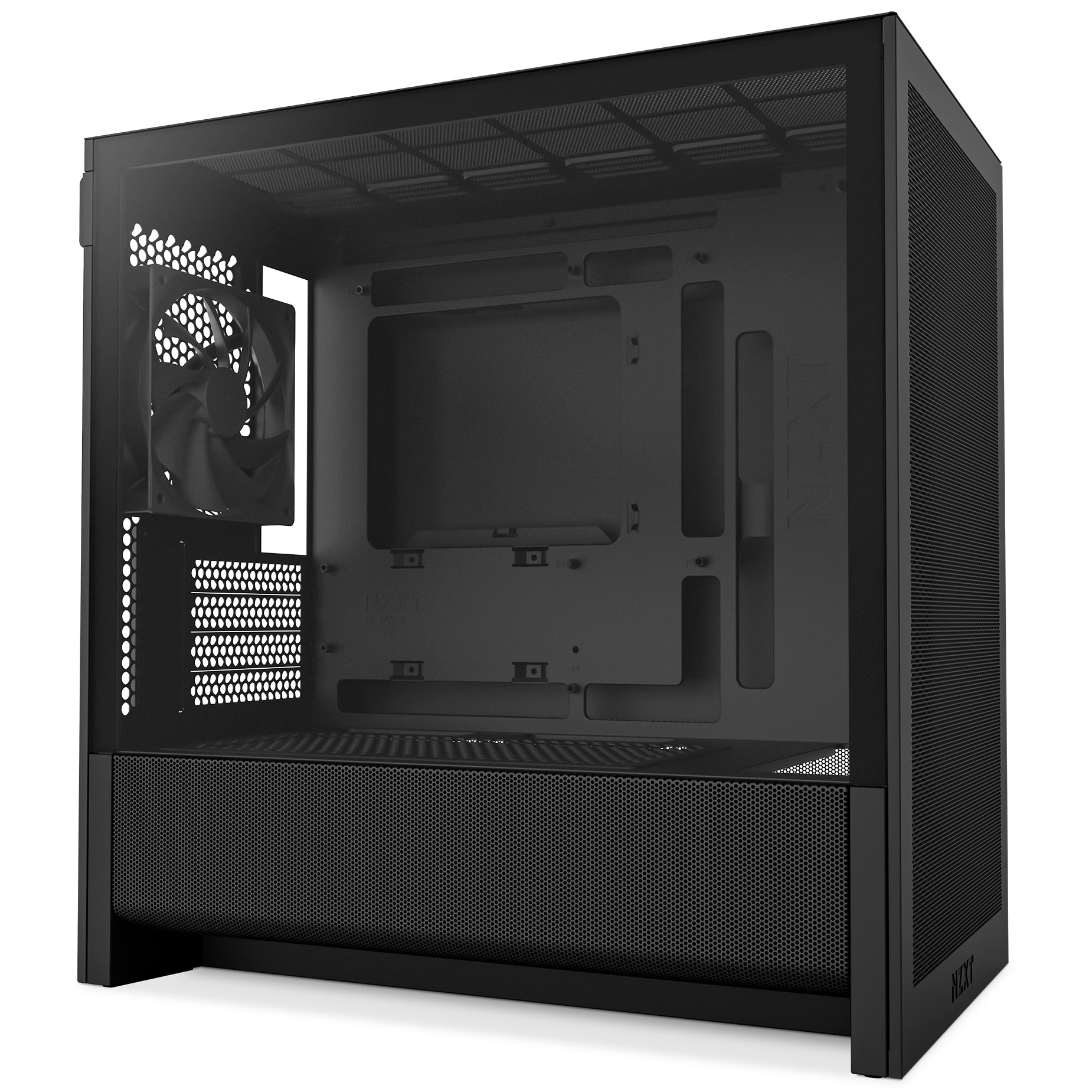 NZXT - Caixa Micro-ATX NZXT H3 Flow Preta Vidro Temperado