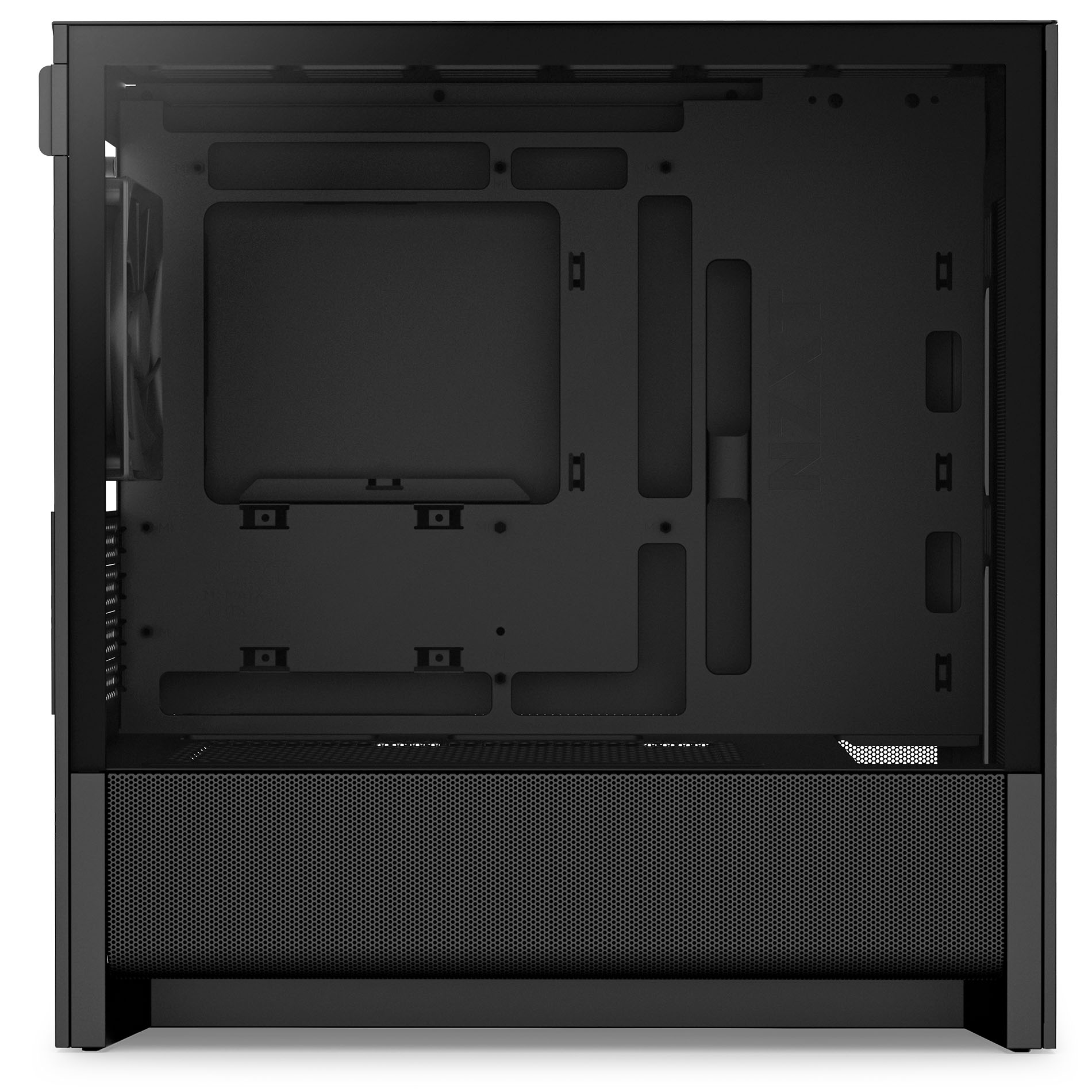 NZXT - Caixa Micro-ATX NZXT H3 Flow Preta Vidro Temperado