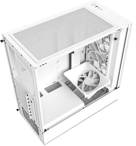 NZXT - Caixa ATX NZXT H5 Elite Branca Vidro Temperado