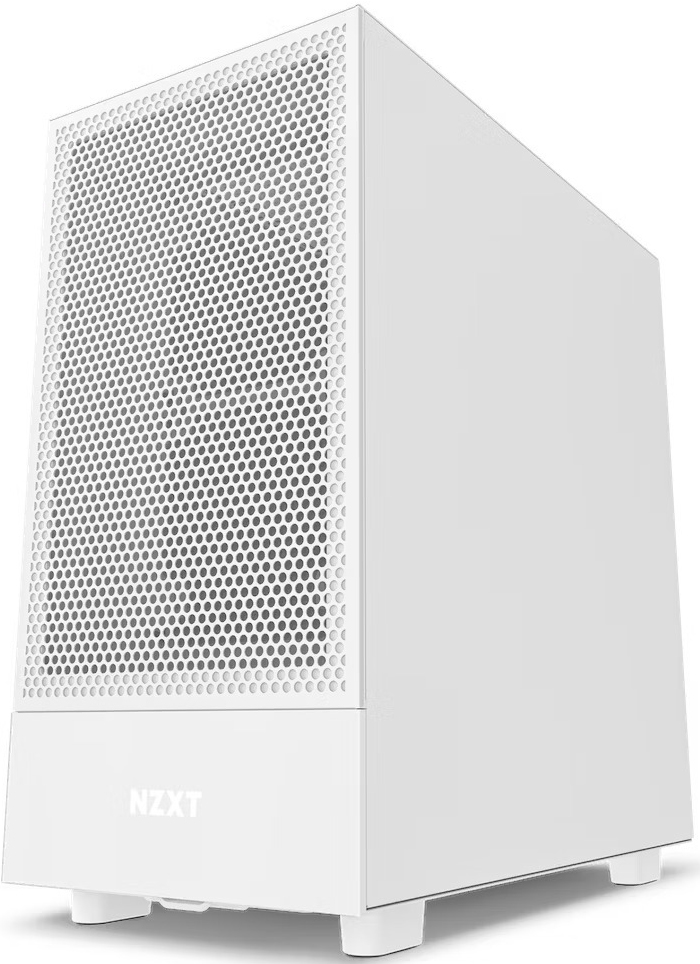 NZXT - Caixa ATX NZXT H5 Flow Branca Vidro Temperado