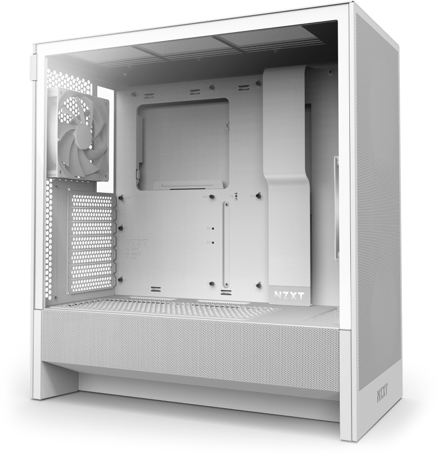 Picture of Picture of Caixa ATX NZXT H5 Flow Compact Branca