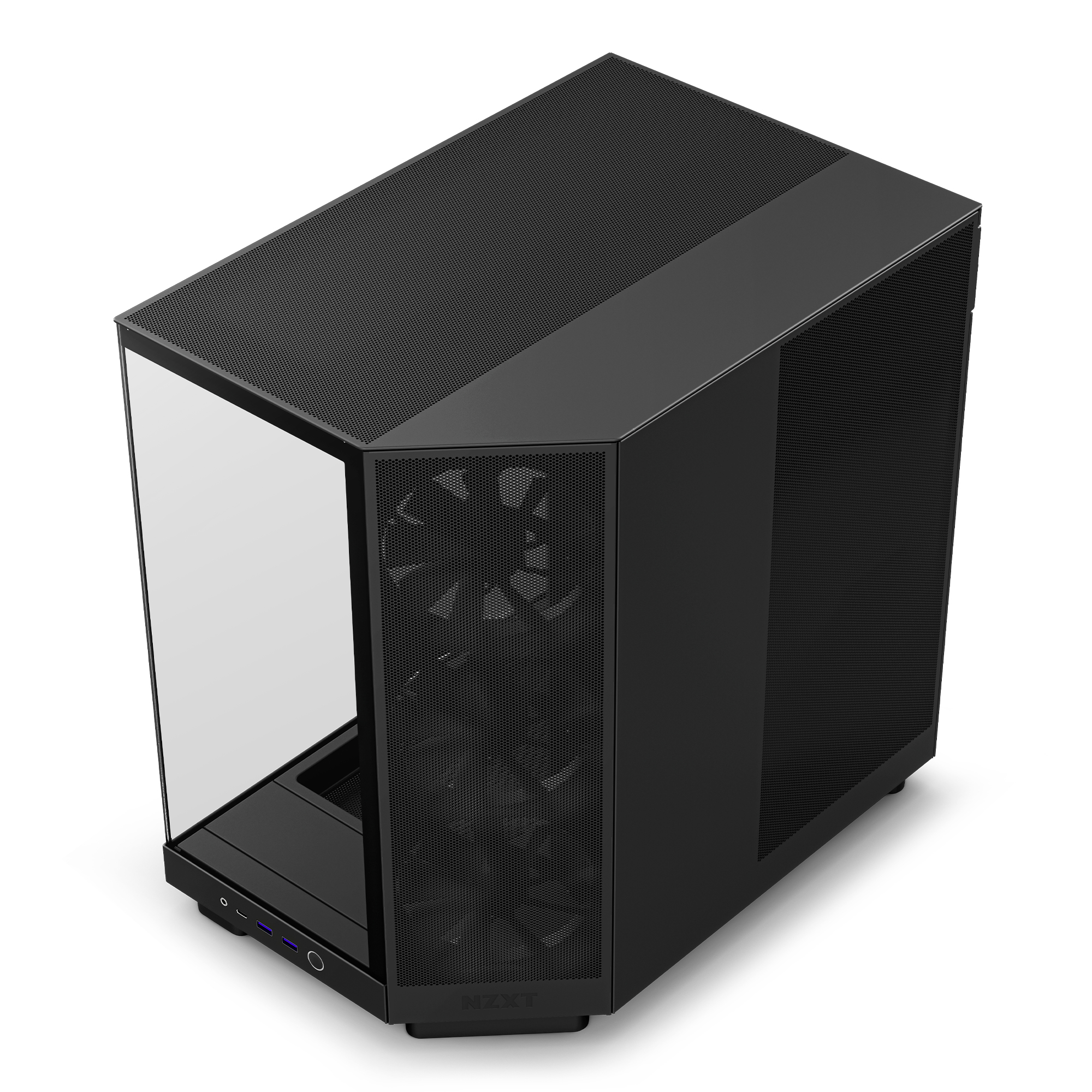 NZXT - Caixa ATX NZXT H6 Flow Preta Vidro Temperado