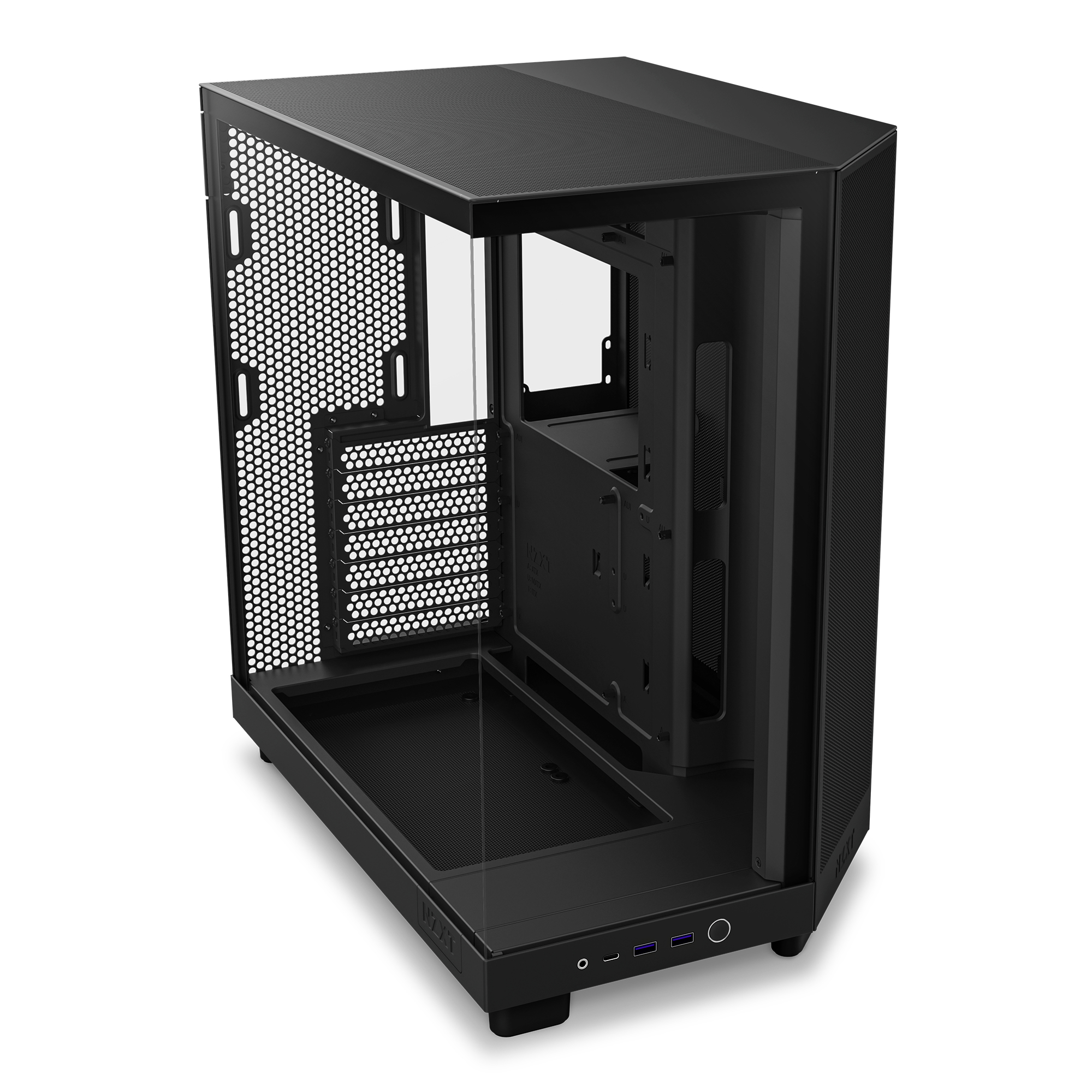 NZXT - Caixa ATX NZXT H6 Flow Preta Vidro Temperado
