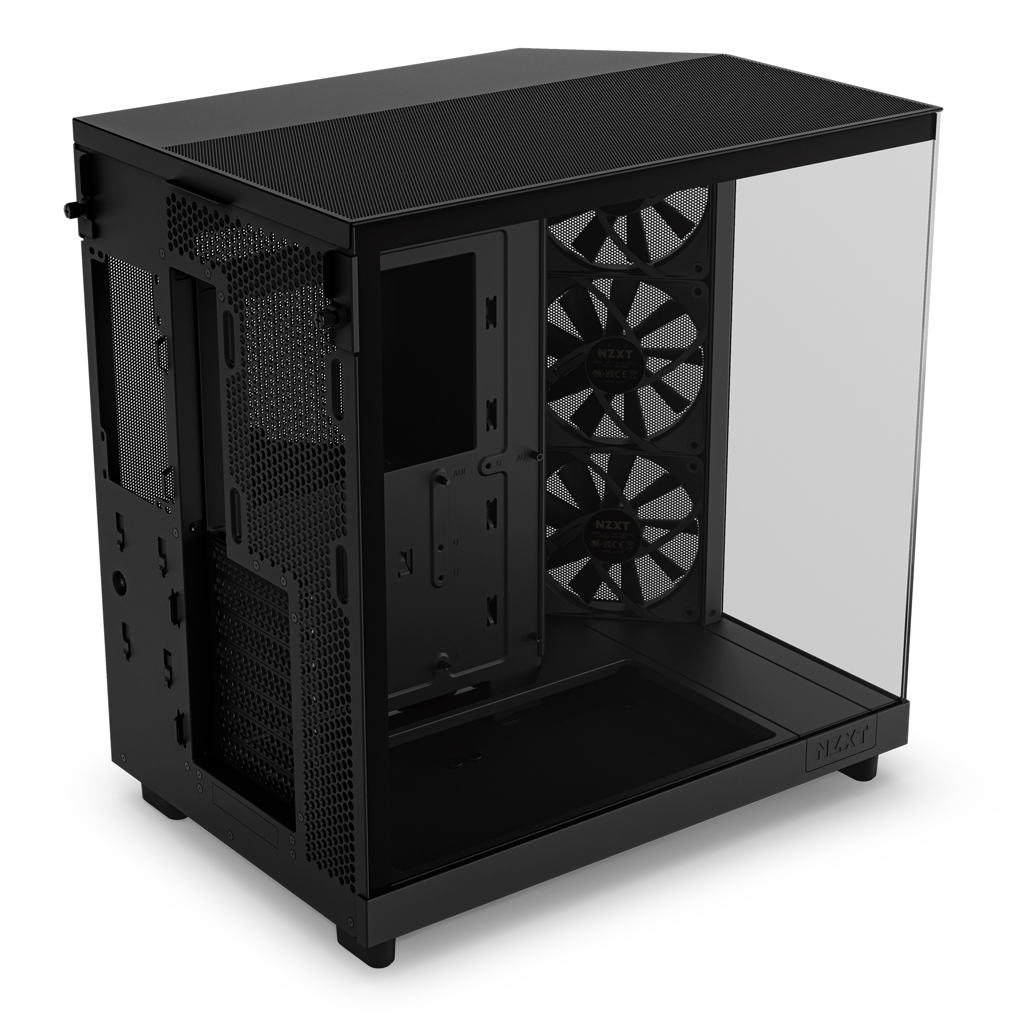NZXT - Caixa ATX NZXT H6 Flow Preta Vidro Temperado