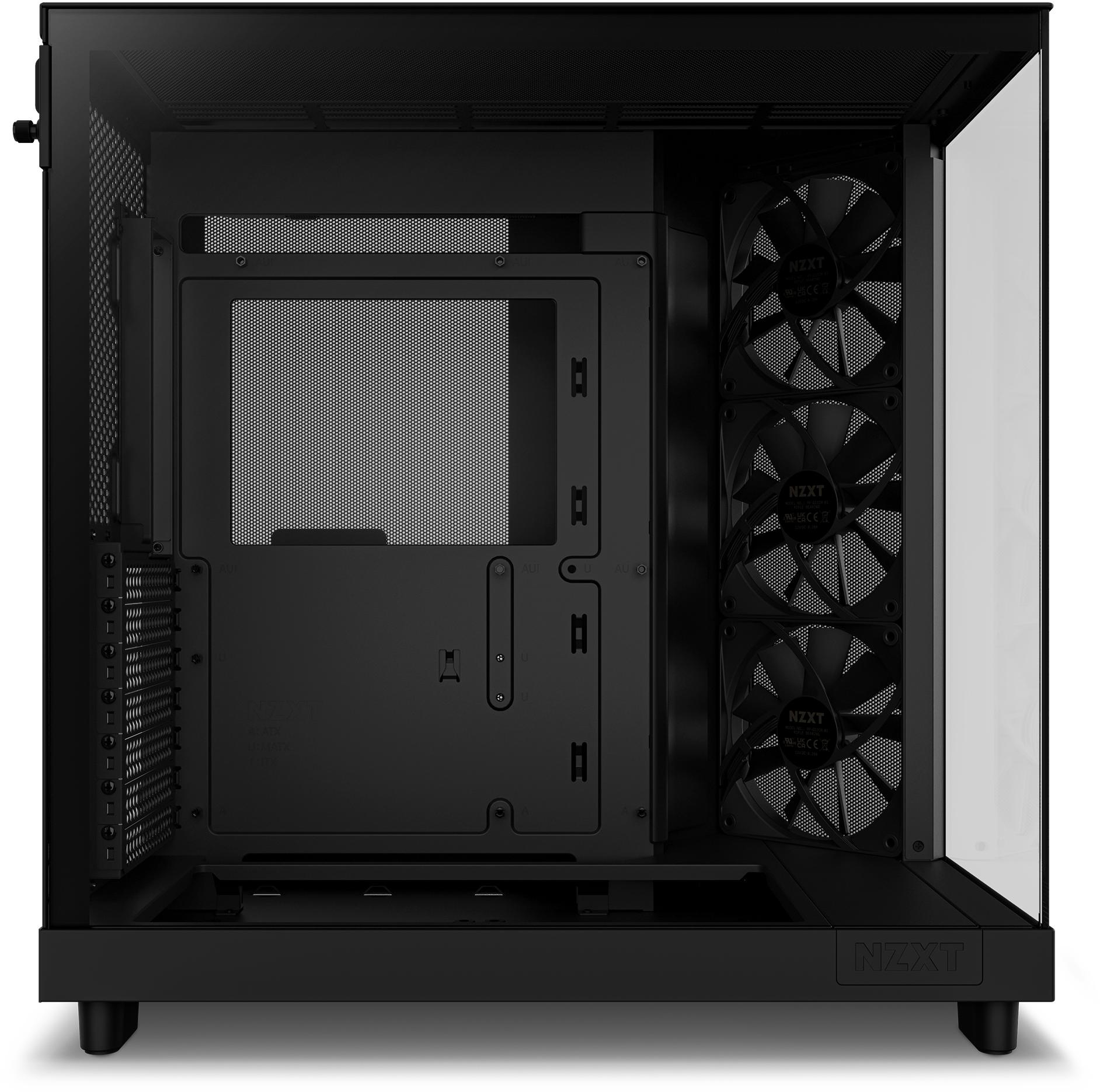 NZXT - Caixa ATX NZXT H6 Flow Preta Vidro Temperado