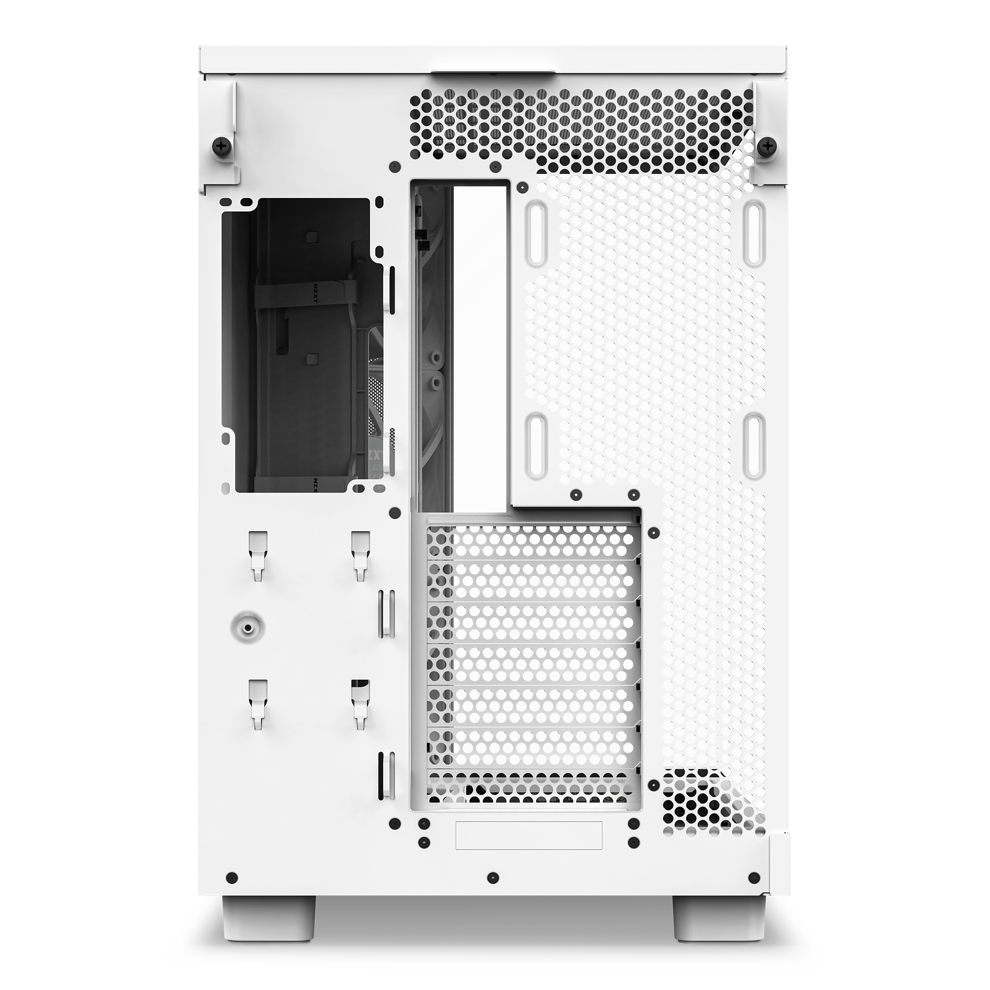 NZXT - Caixa ATX NZXT H6 Flow Branca Vidro Temperado