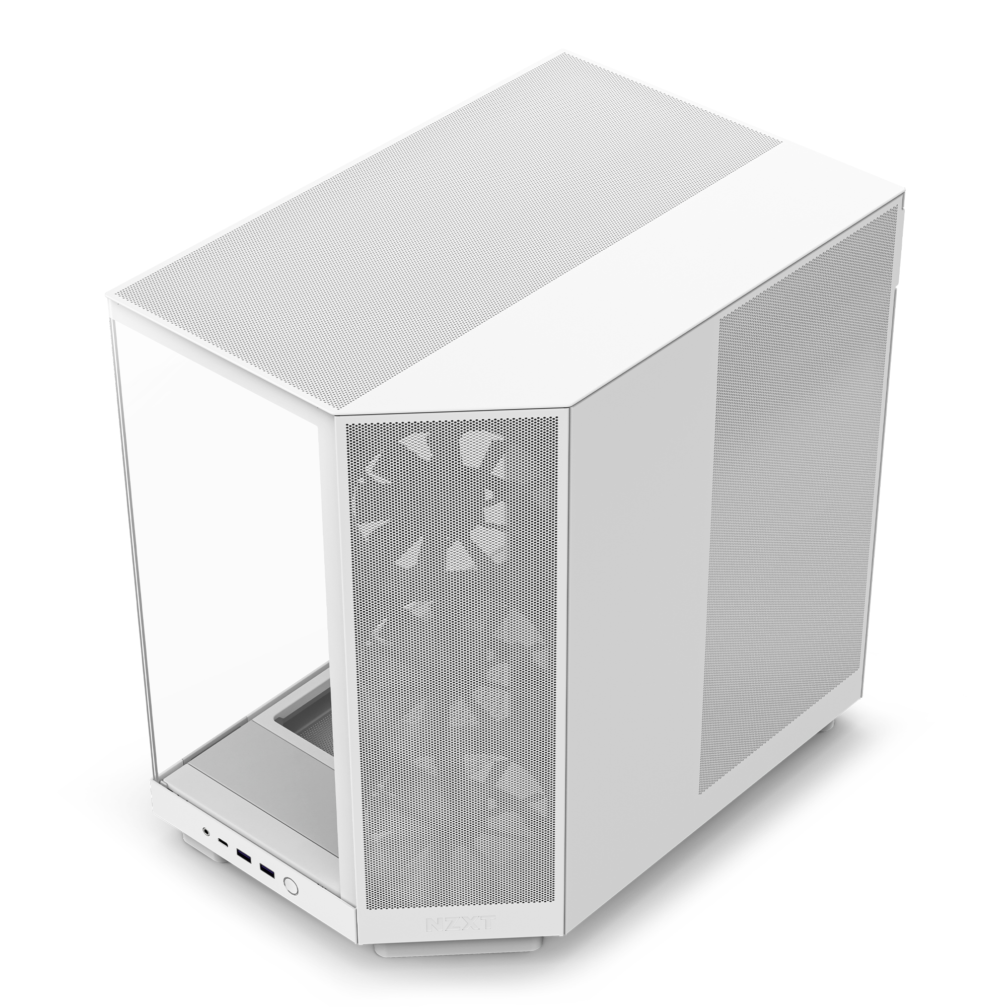 NZXT - Caixa ATX NZXT H6 Flow Branca Vidro Temperado