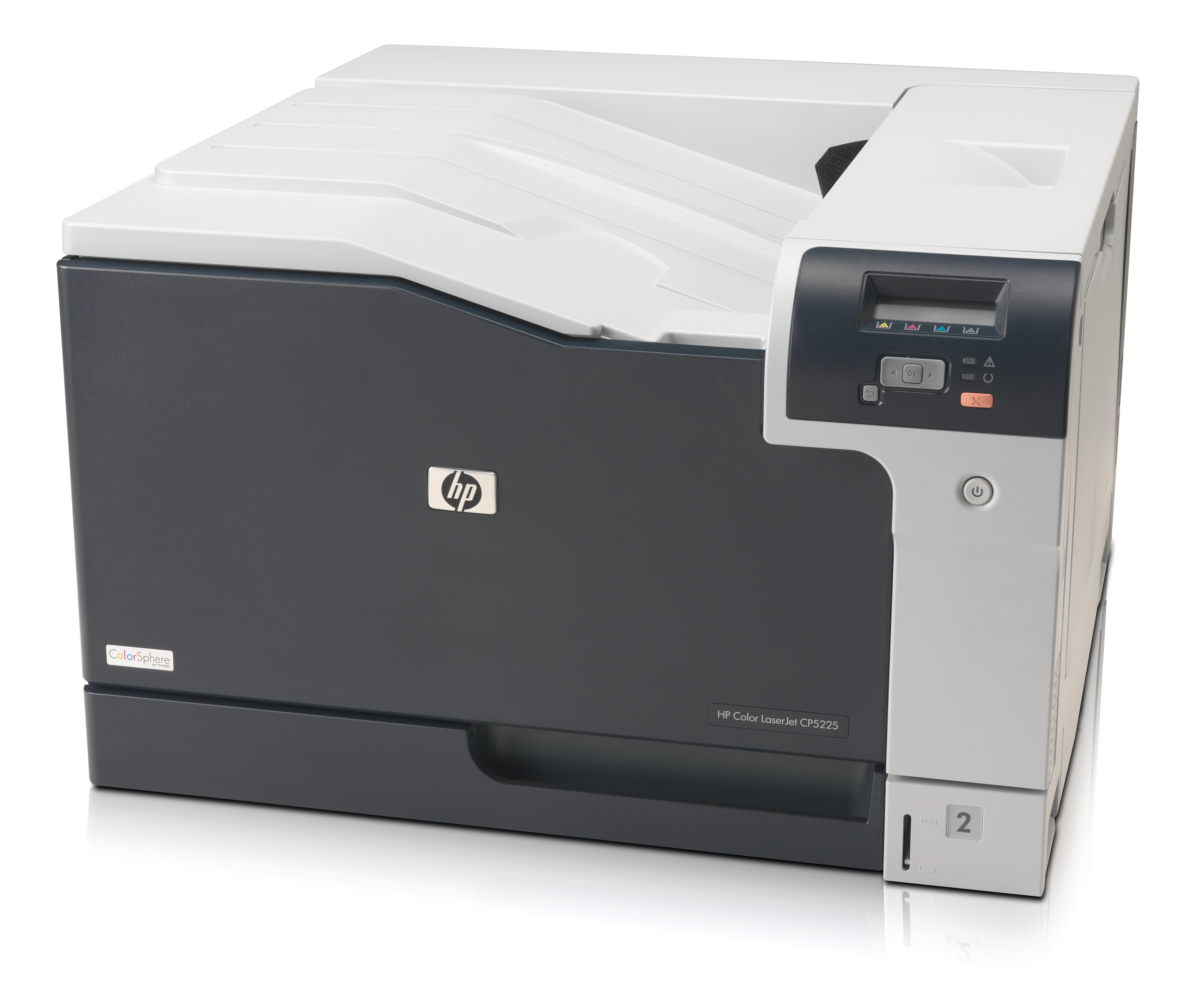 HP - Impressora Laser HP Color LaserJet Professional CP5225dn A3
