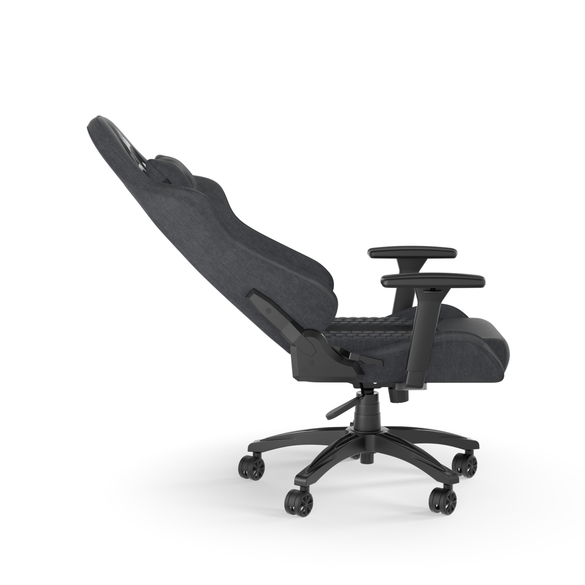 Corsair - Cadeira Gaming Corsair TC100 RELAXED - Tecido Preto/Cinza