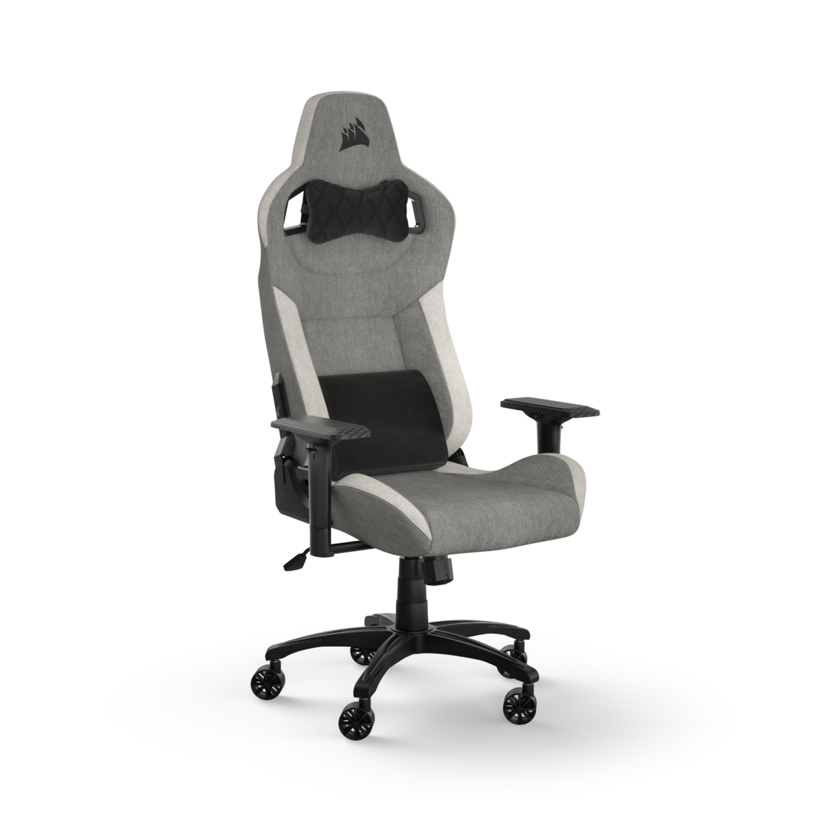 Picture of Picture of Cadeira Gaming Corsair T3 RUSH - Branca / Cinzenta