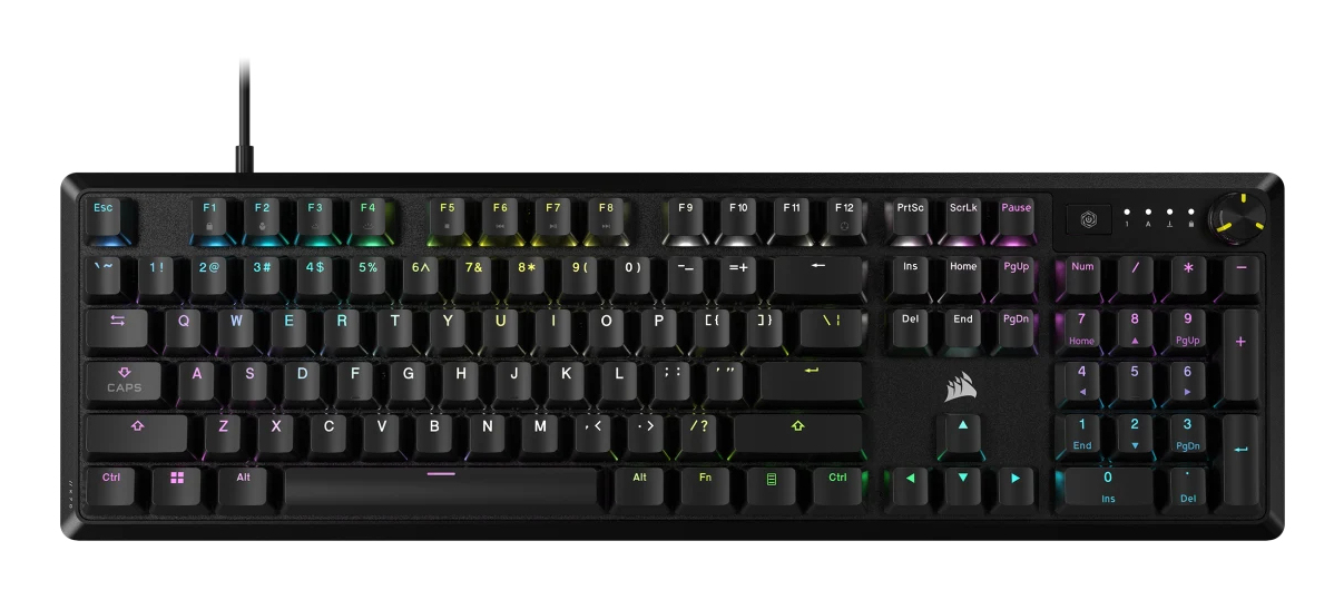 Picture of Picture of Teclado Mecânico Corsair K70 Core RGB Switches MLX Red Preto (PT)