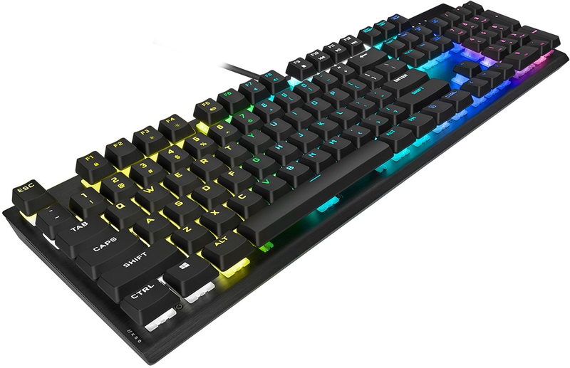 Corsair - Teclado Corsair K60 RGB Pro Cherry VIOLA Mecânico (PT)
