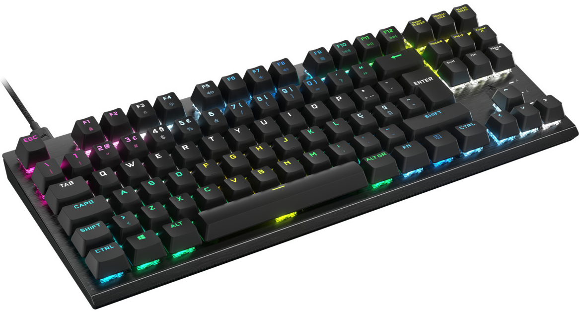 Corsair - Teclado Corsair K60 RGB Pro TKL Optical Mechanical Mecânico (PT)