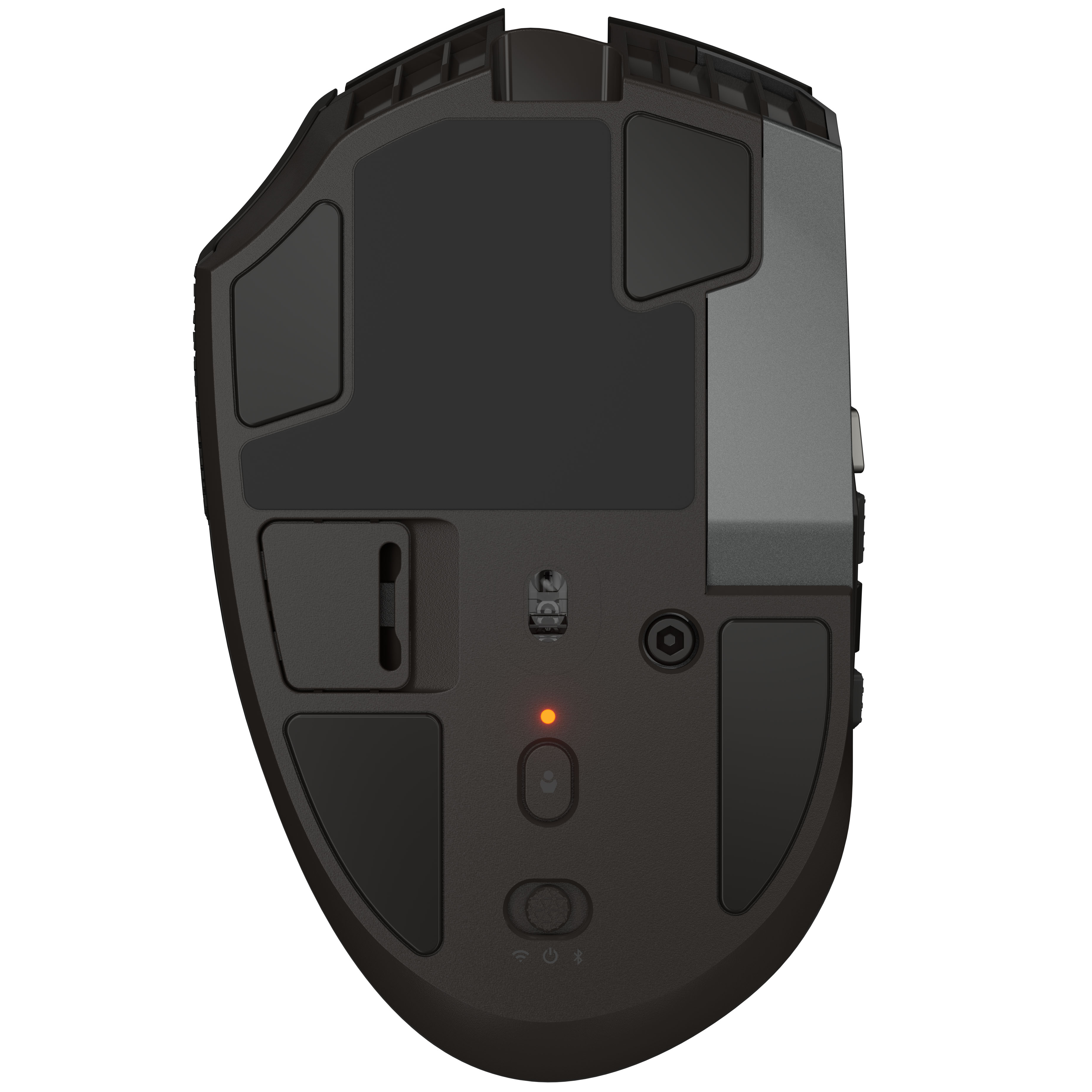 Corsair - Rato Corsair Scimitar Elite Gaming Wireless SE MMO 33000DPI Gun Metal