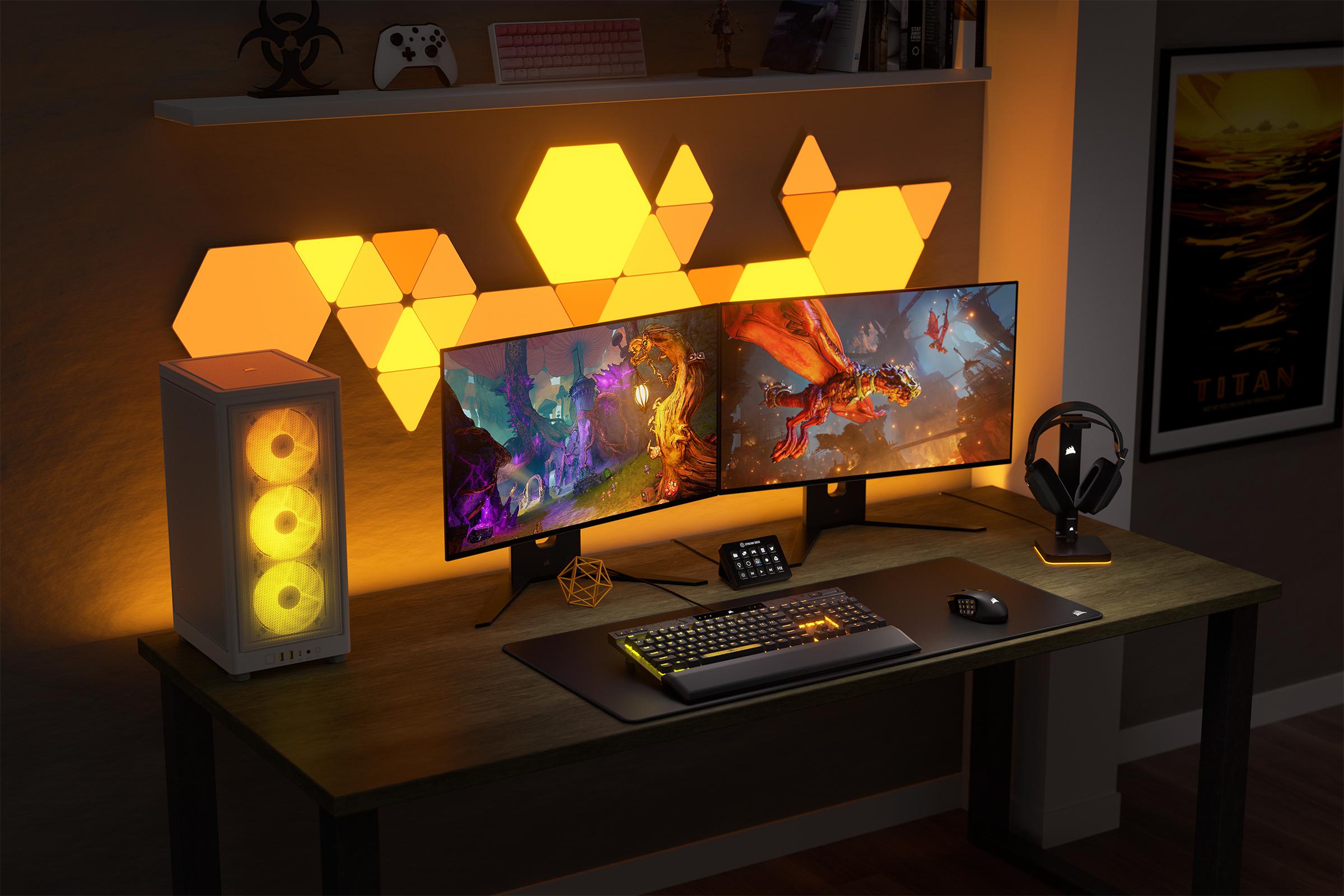Corsair - Rato Corsair Scimitar Elite RGB MOBA/MMO Wireless Preto