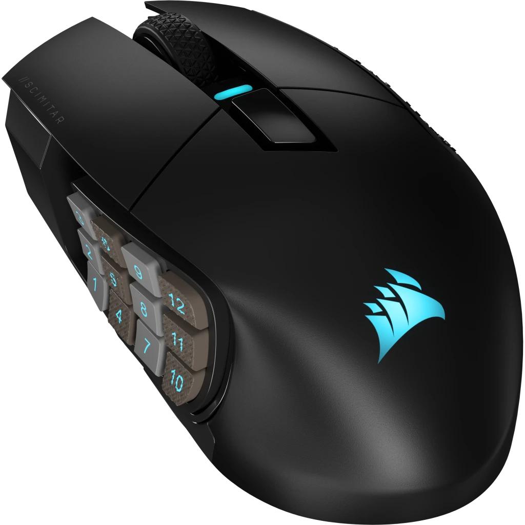 Picture of Picture of Rato Corsair Scimitar Elite RGB MOBA/MMO Wireless Preto